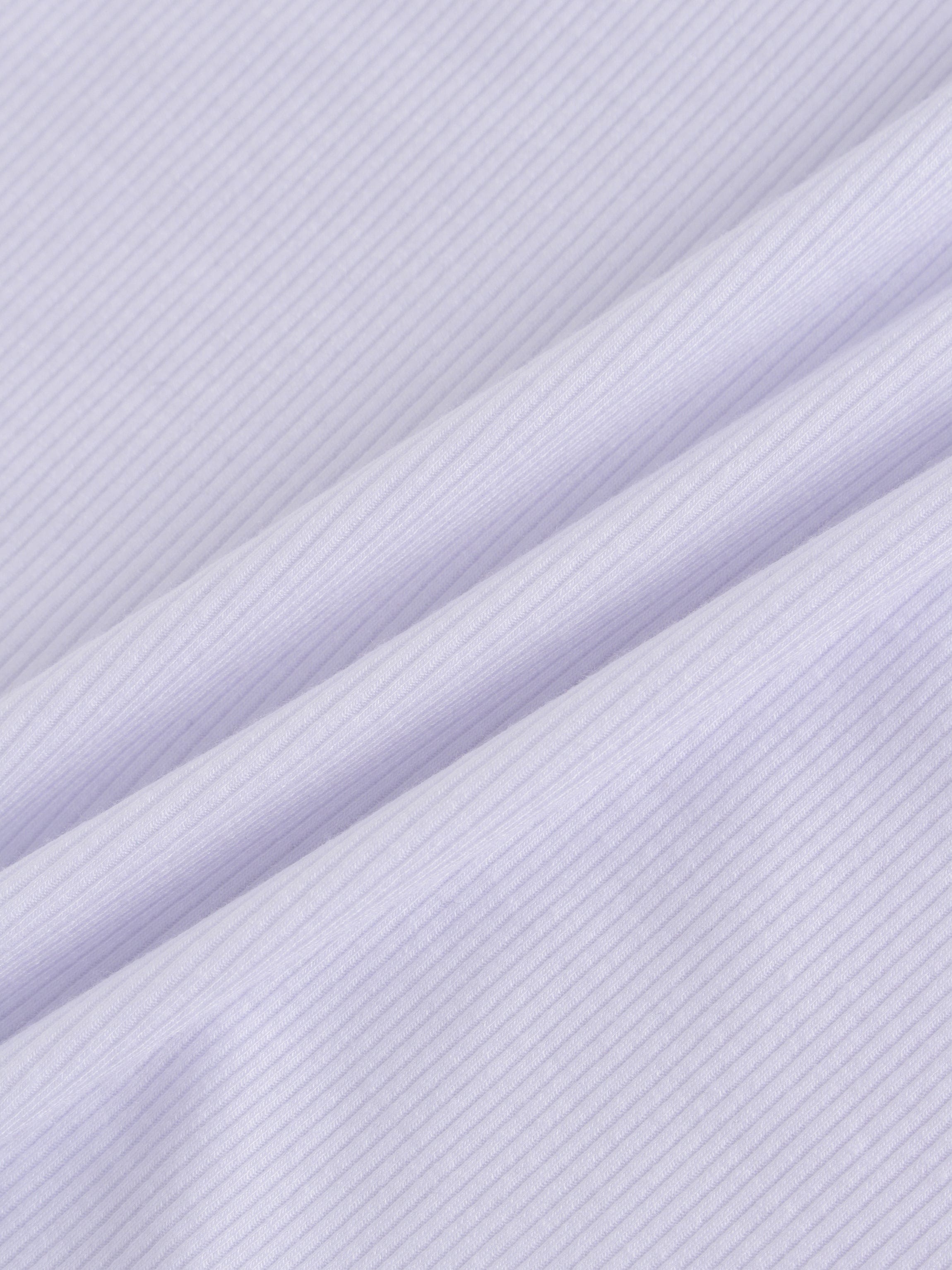 CAMISETA ACANALADA V ALTA - LS-BLANCO