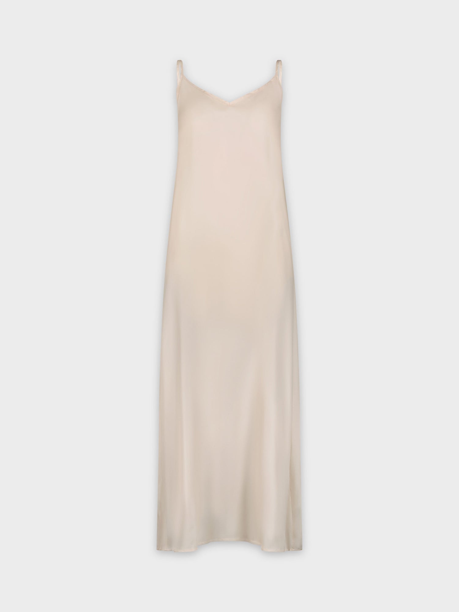 V NECK JUMPER-VANILLA
