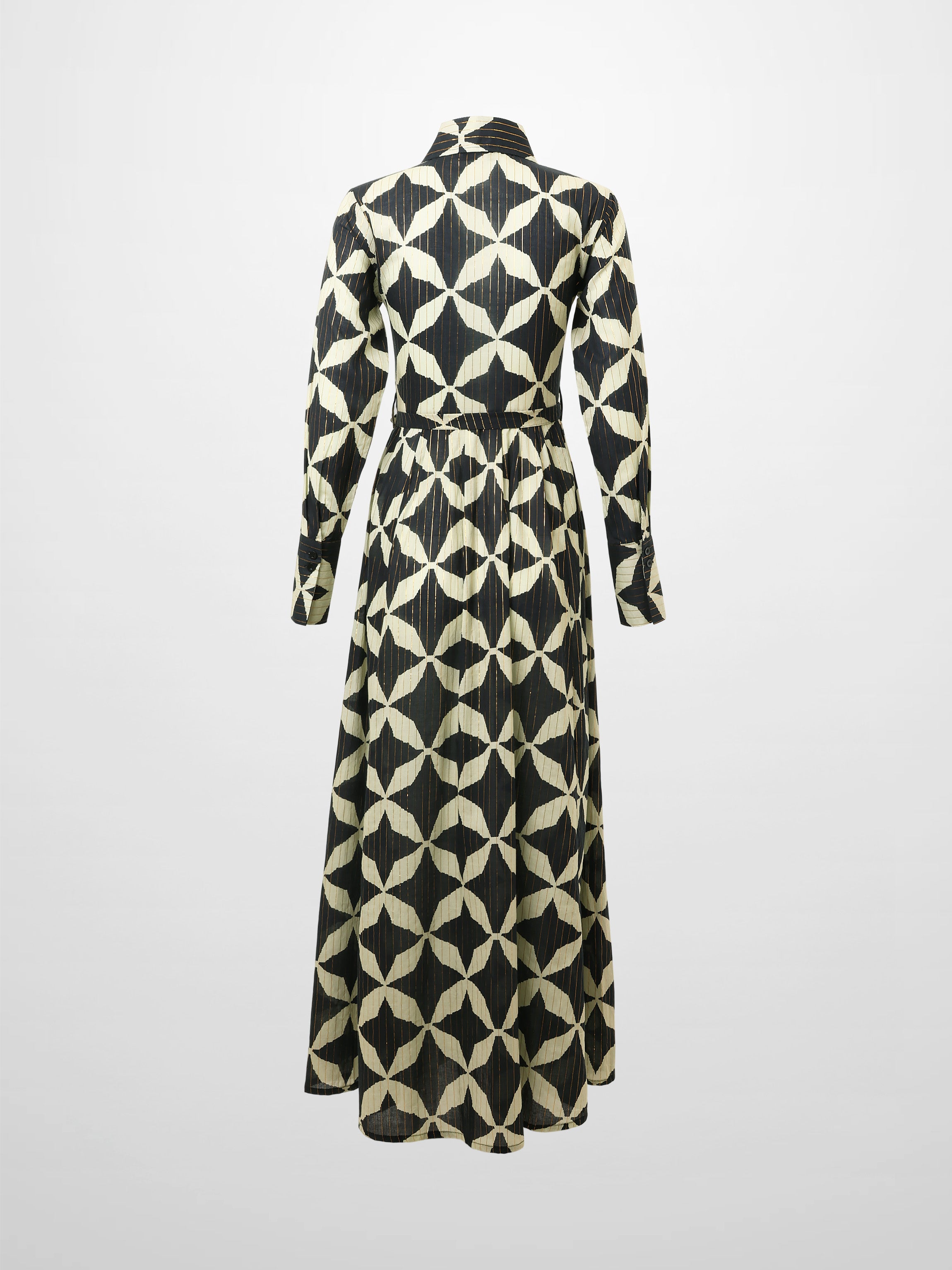 Lightweight Shirtdress-Floral