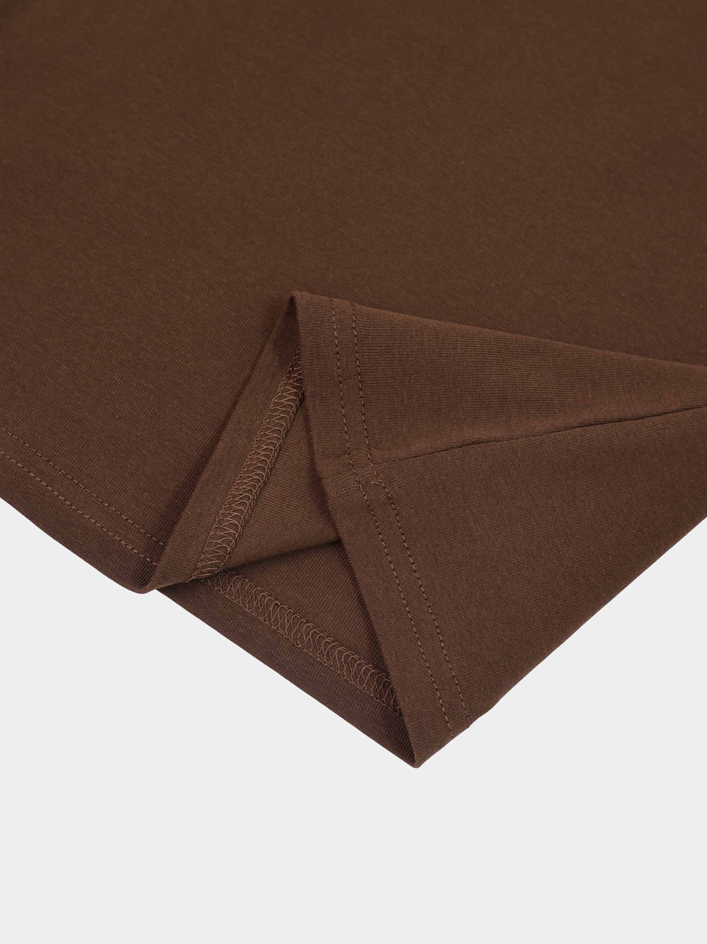 CLASSIC TEE LONG SLEEVE-DARK BROWN