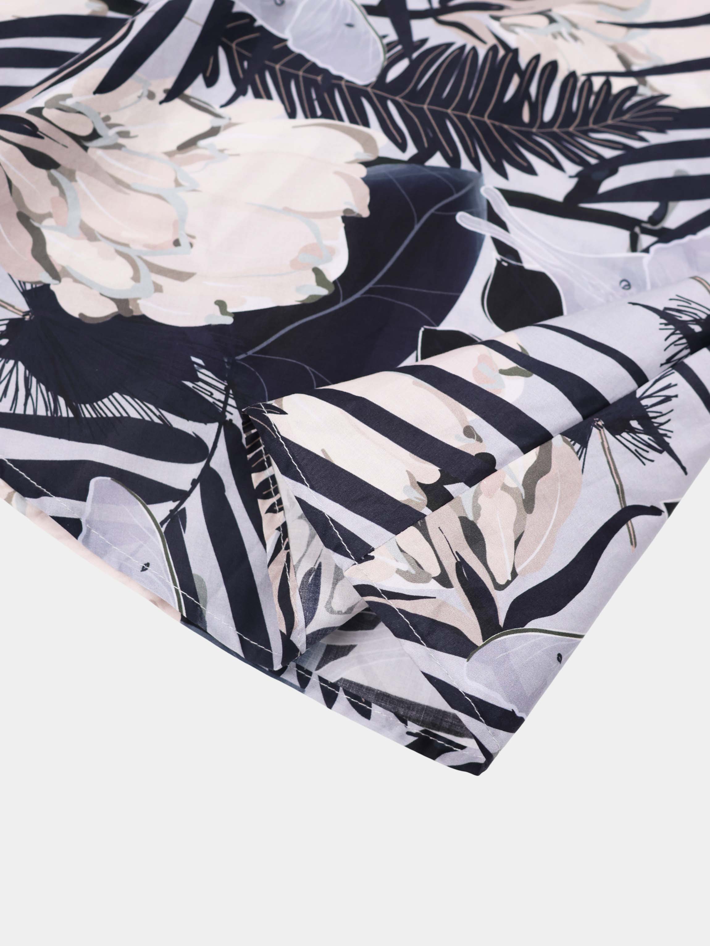 Ruched Knot Dress-Floral
