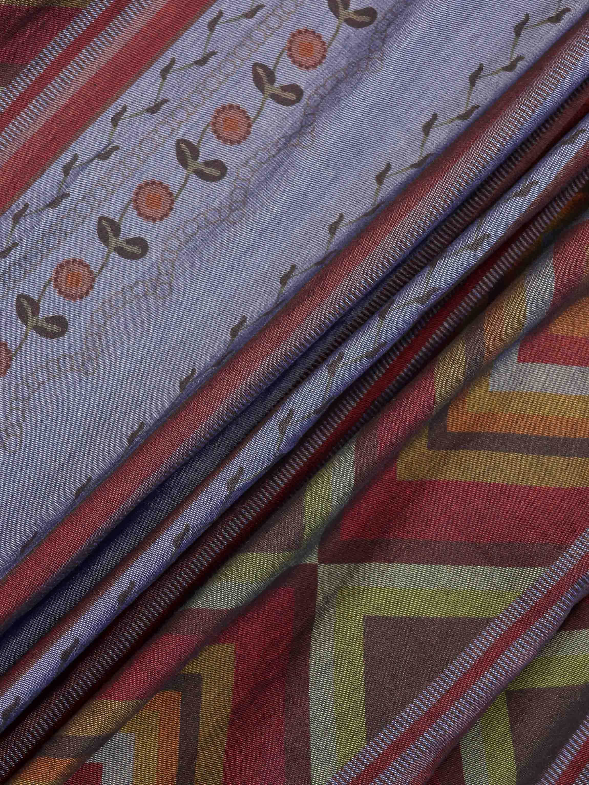 Tencel Printed Shirtdress-Aztec