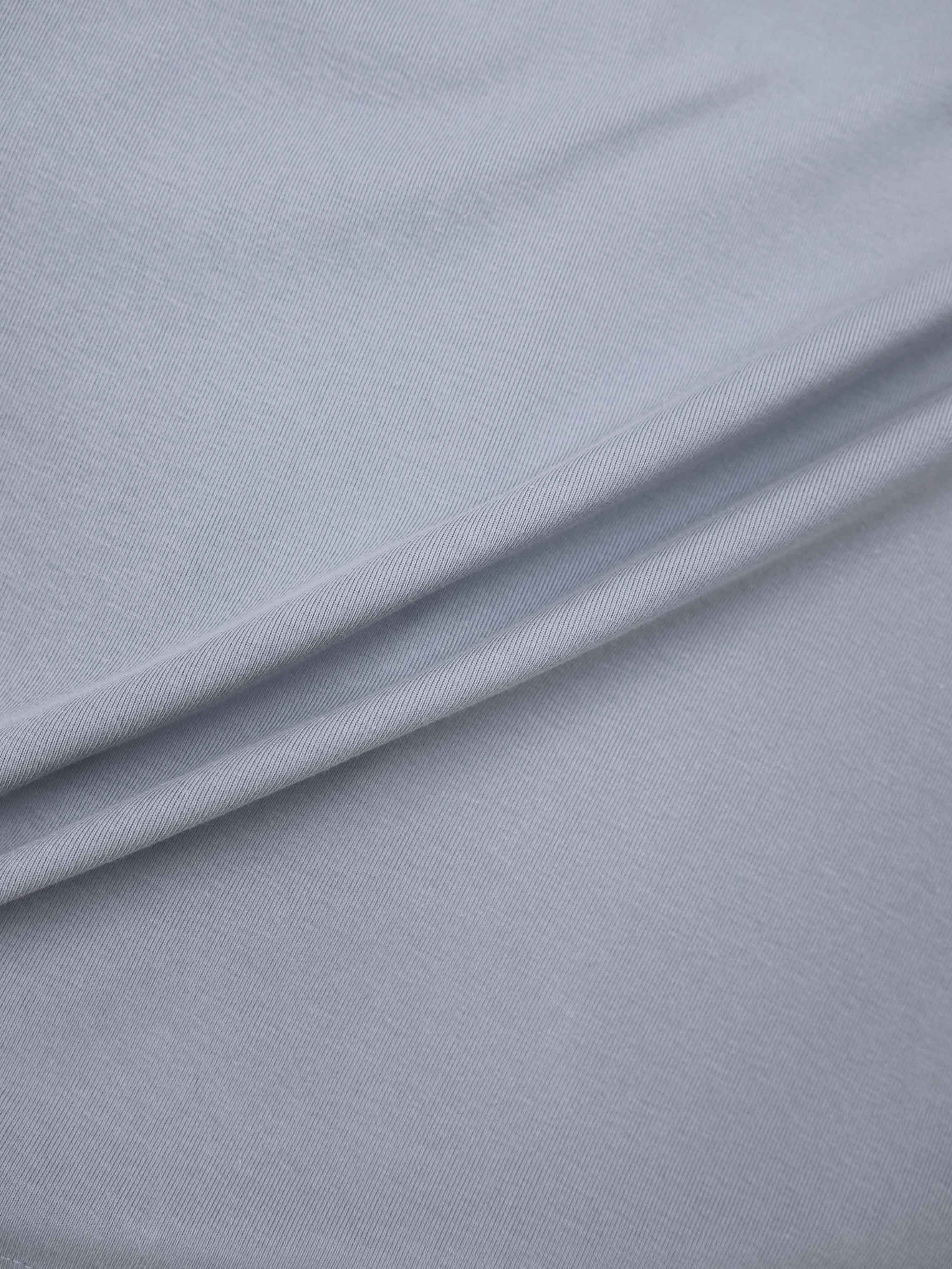Shirt Back Polo T-Shirt-Dusty Blue