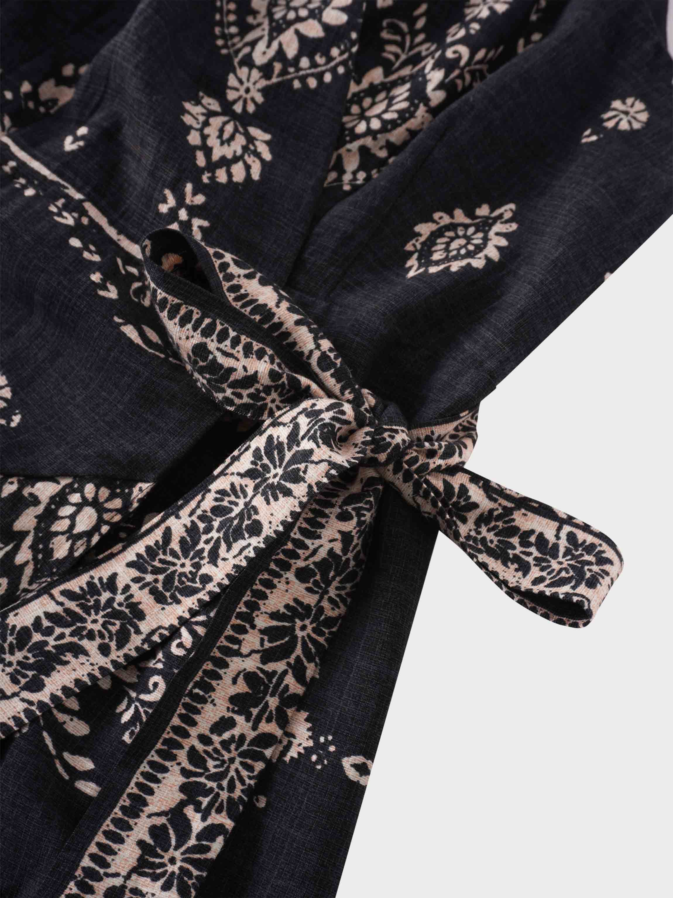 Tiered Wrap Jumper-Bandana