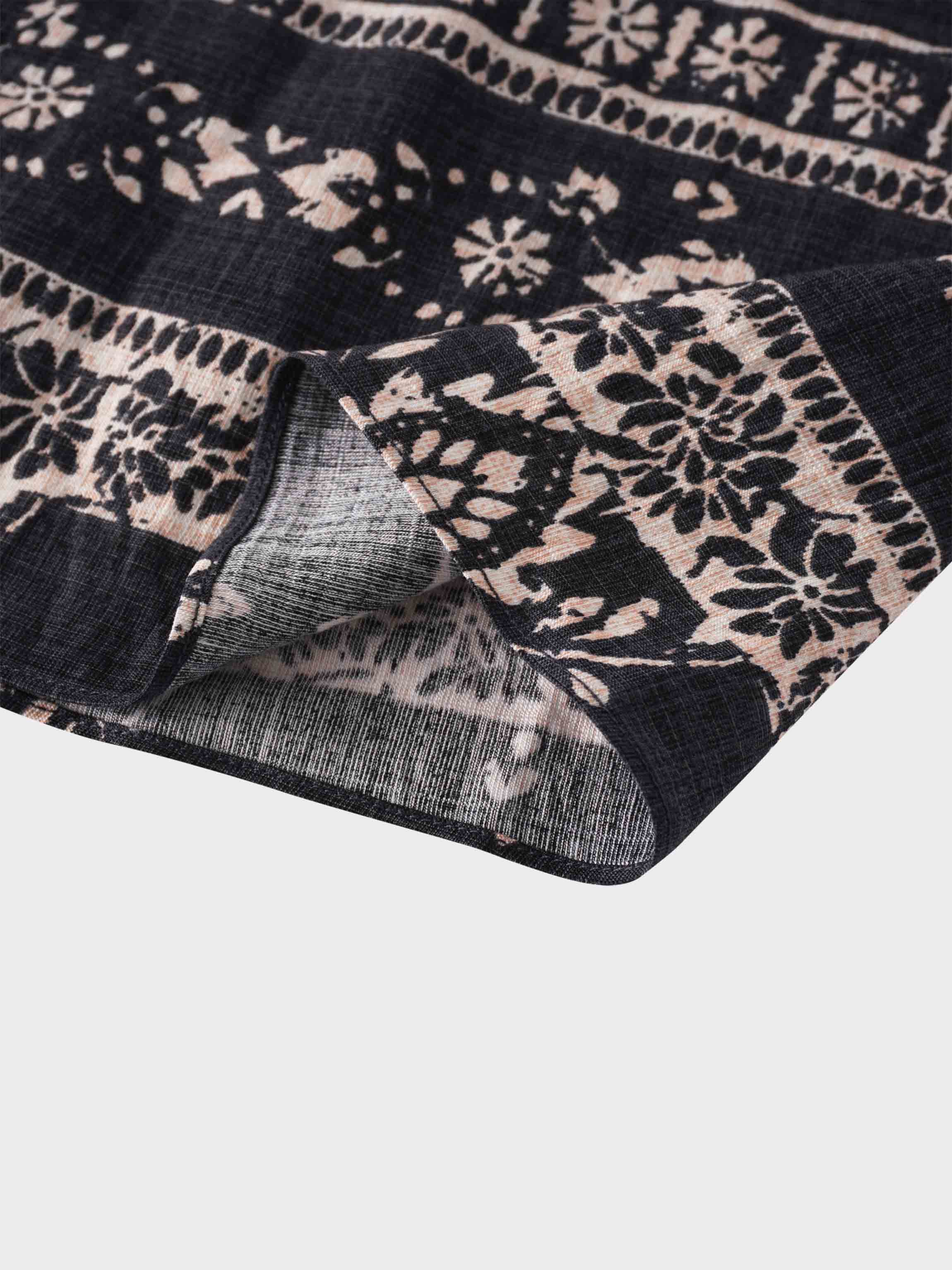 Tiered Wrap Jumper-Bandana