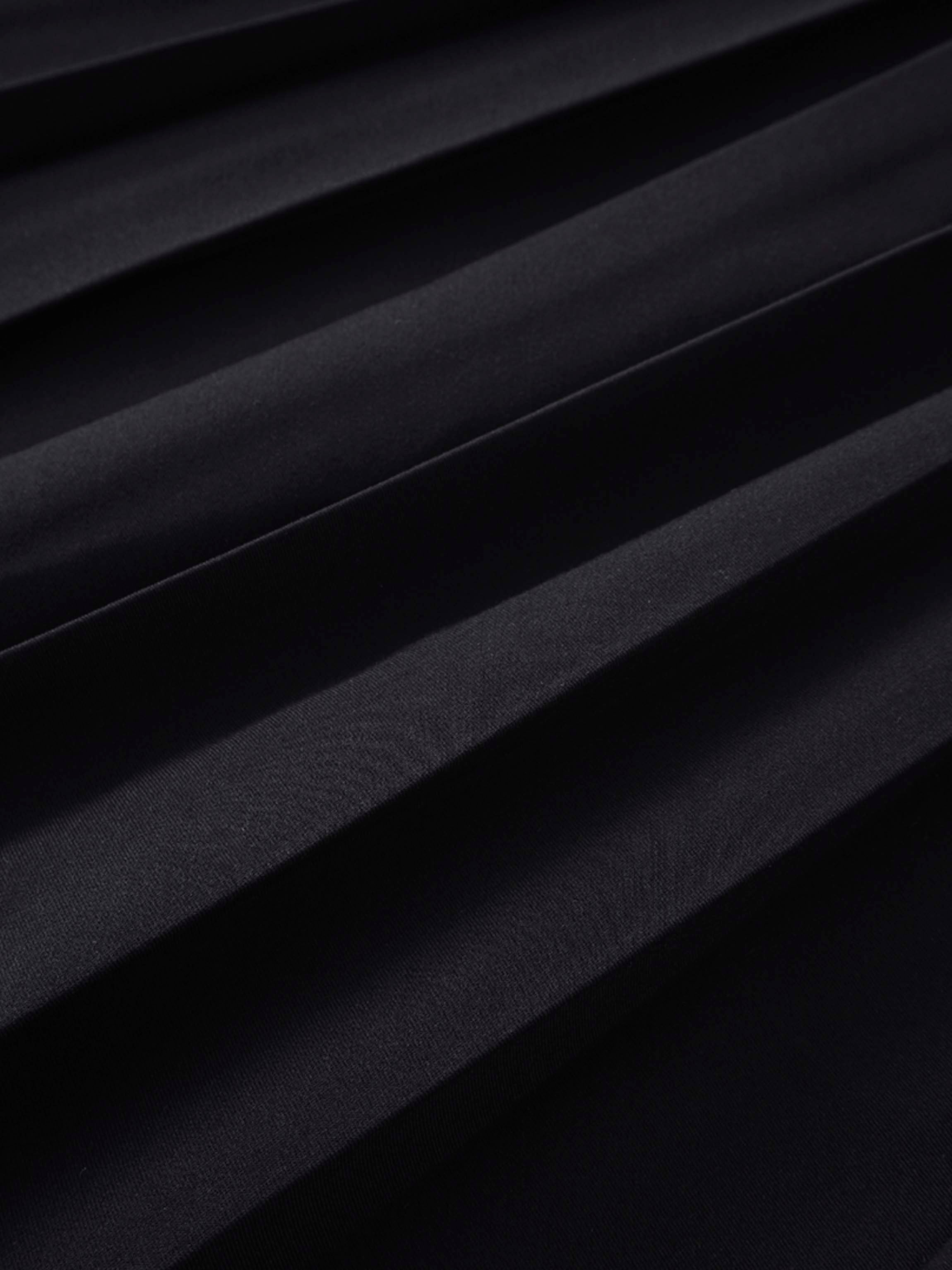 PLEATED SKIRT 26"-BLACK