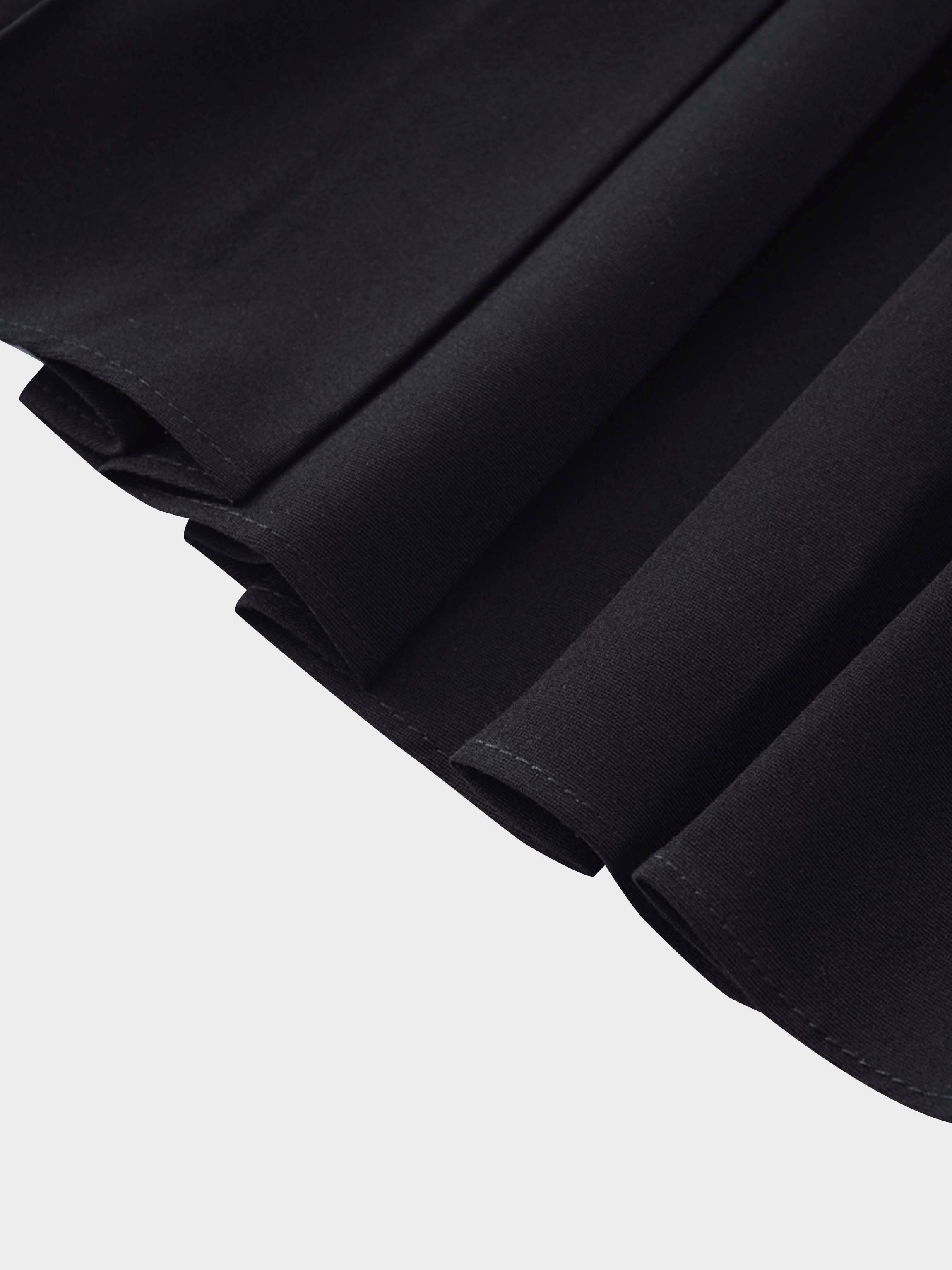 PLEATED SKIRT 26"-BLACK
