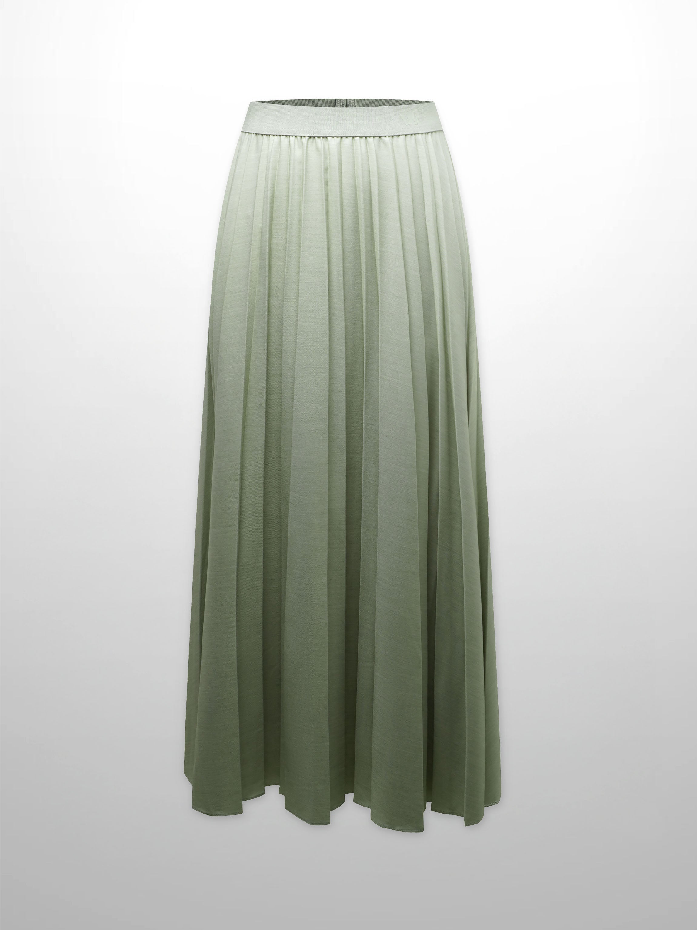 PLEATED SKIRT 35"-SAGE GREEN