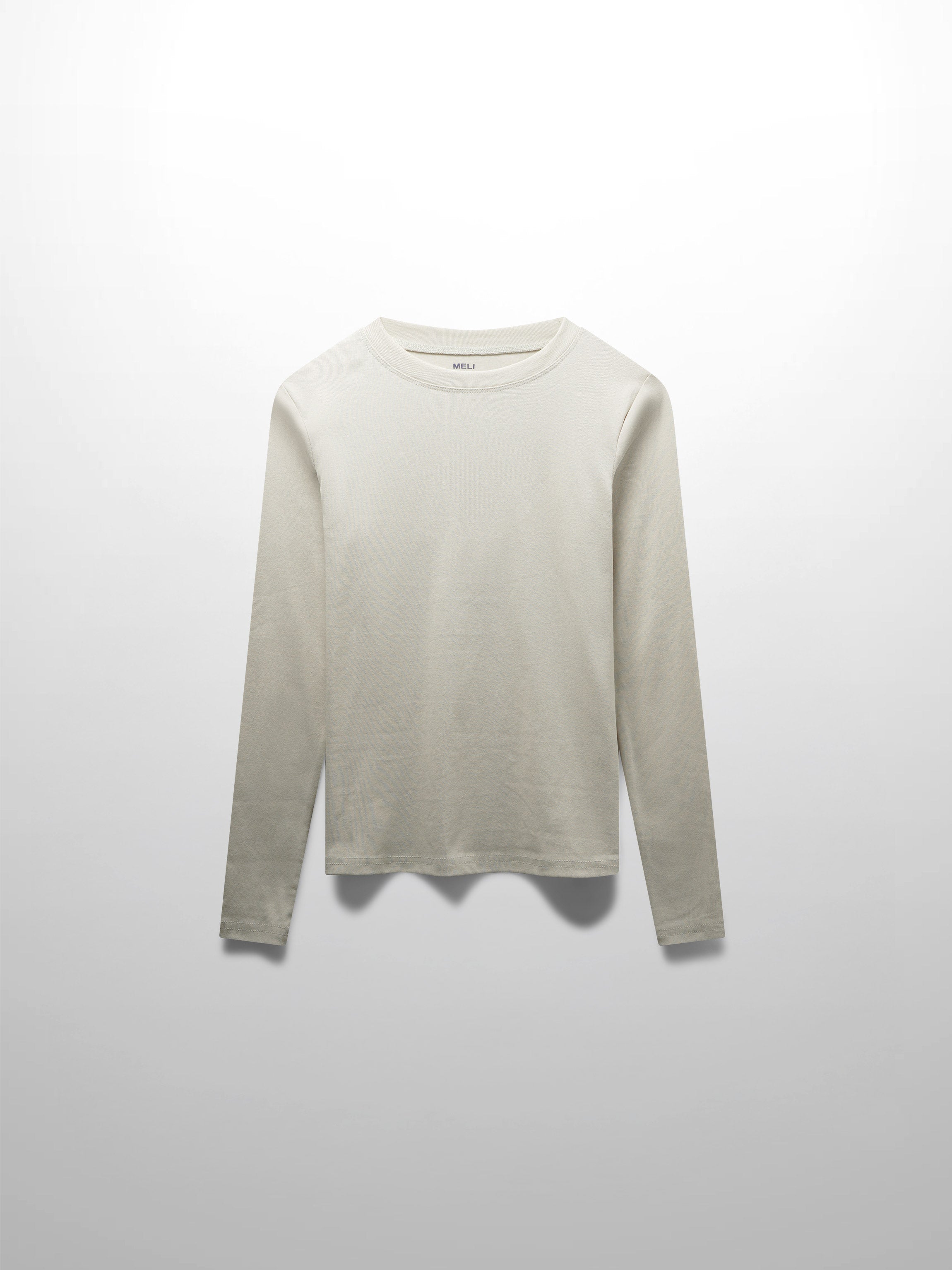CLASSIC TEE LONG SLEEVE-BEIGE
