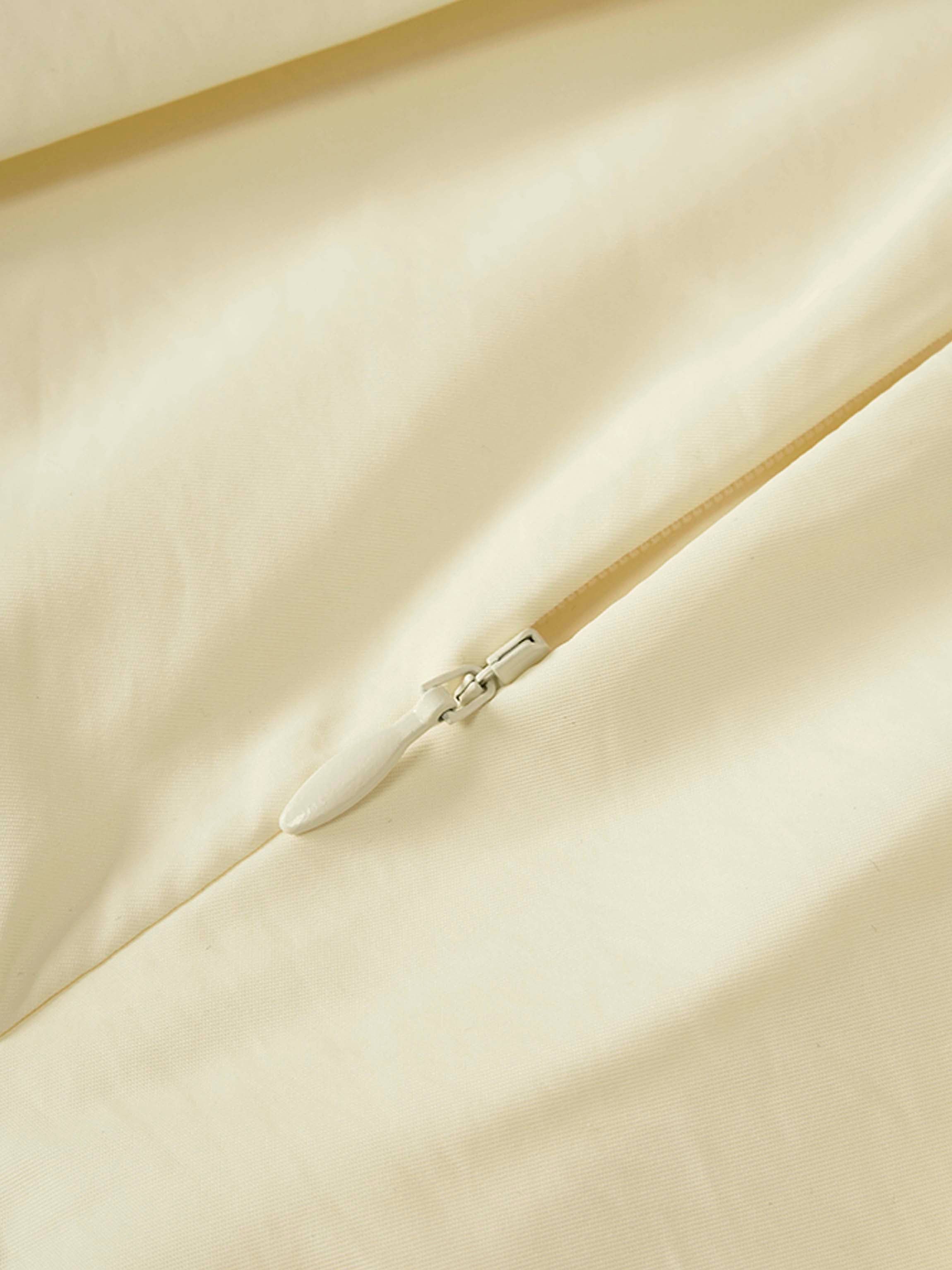 Waisted Full Taffeta Skirt-Butter Yellow