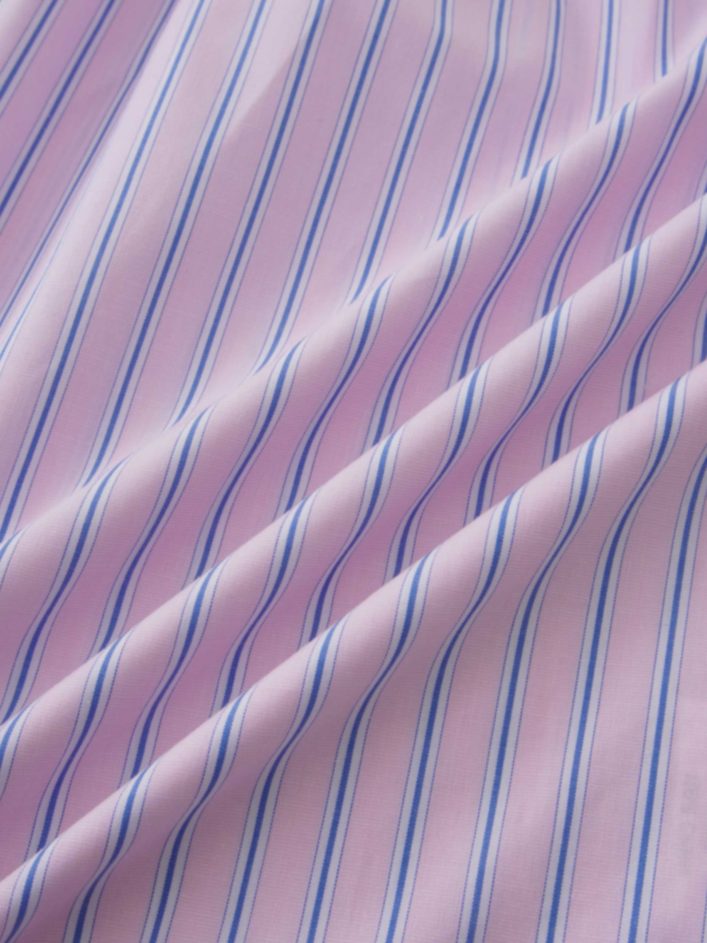 Striped Prairie Skirt-Pink