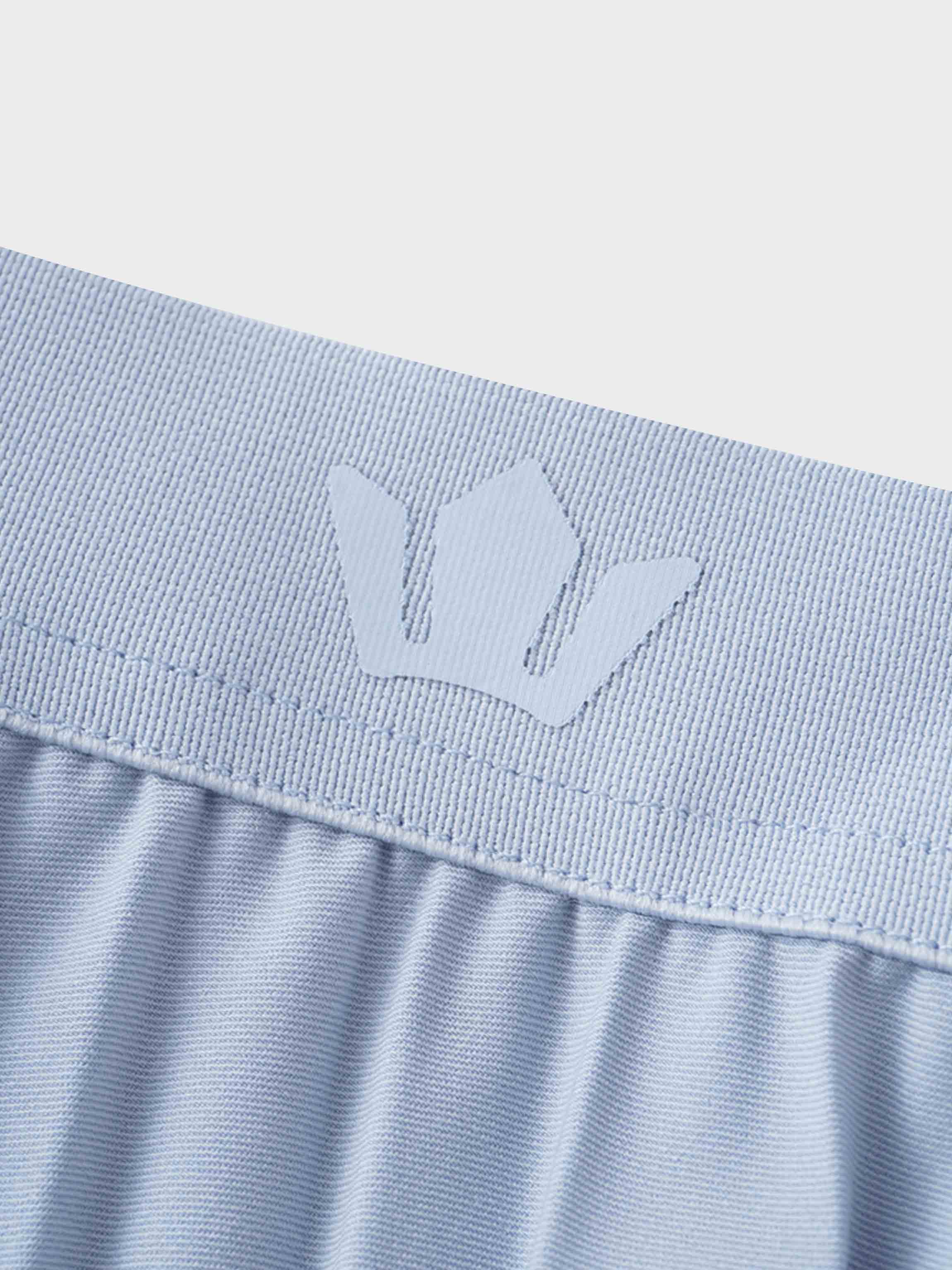 PLEATED SKIRT 37"-POWDER BLUE