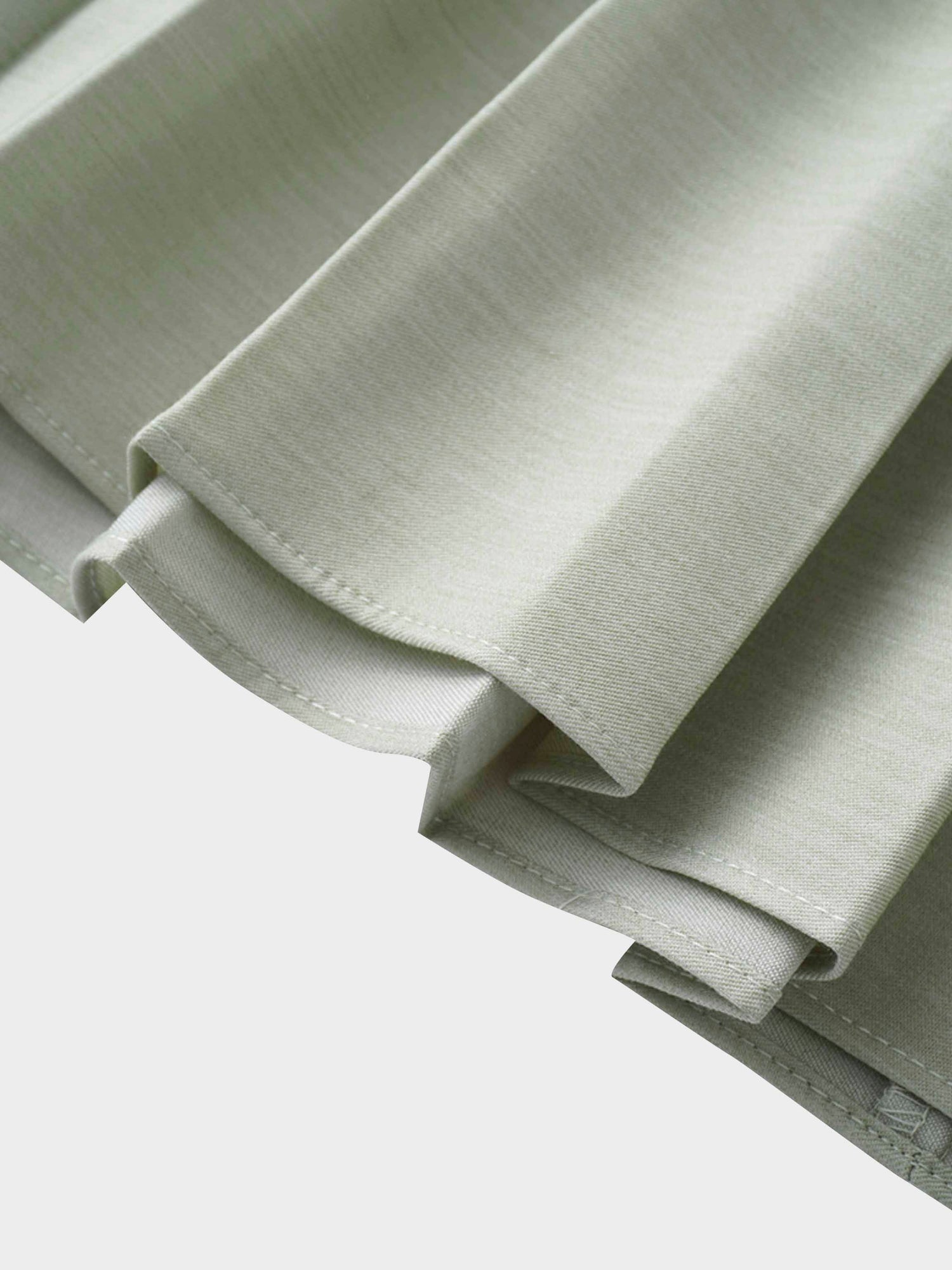 PLEATED SKIRT 35"-SAGE GREEN