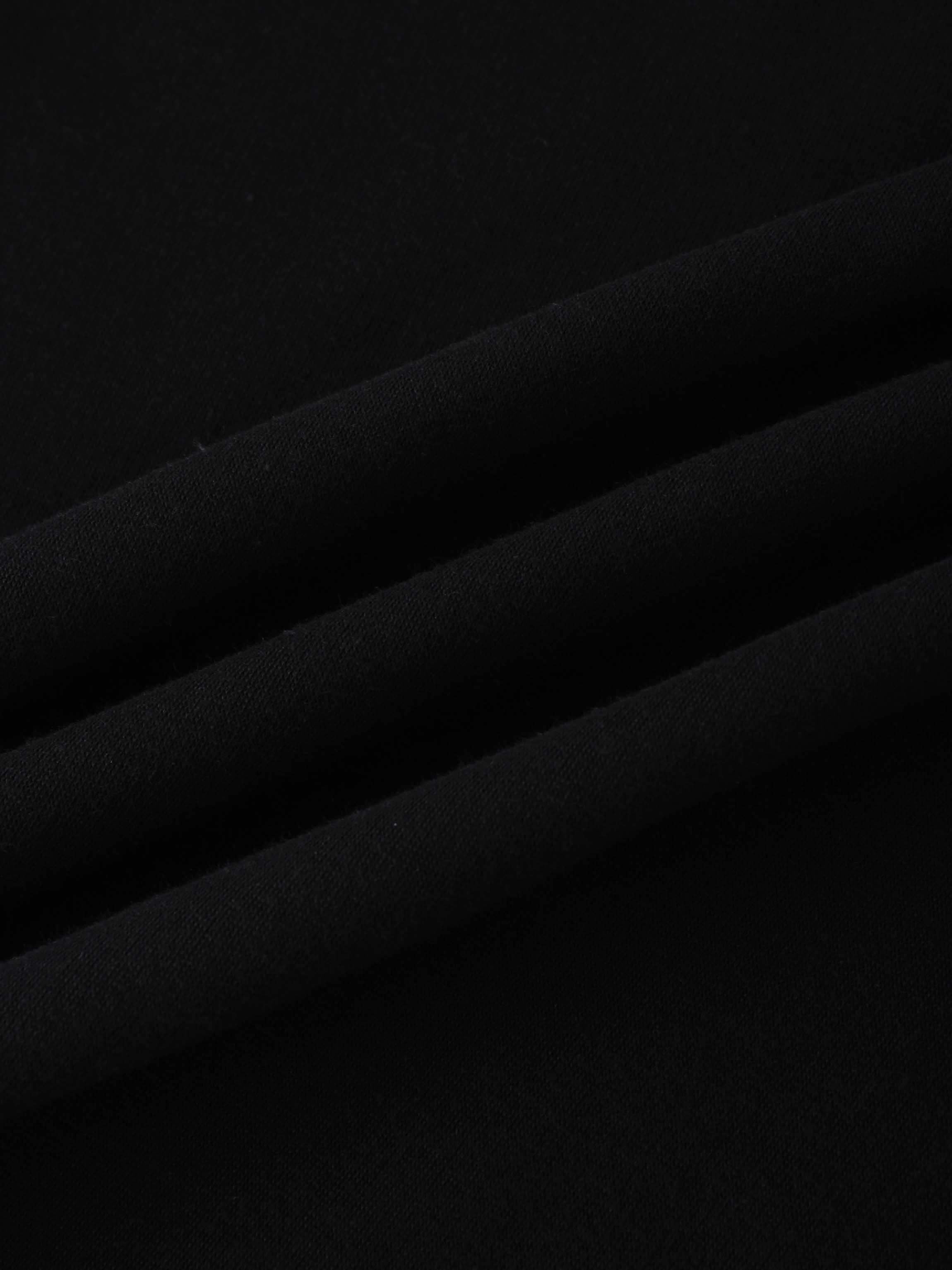 High Neck Sweatshirt-Black