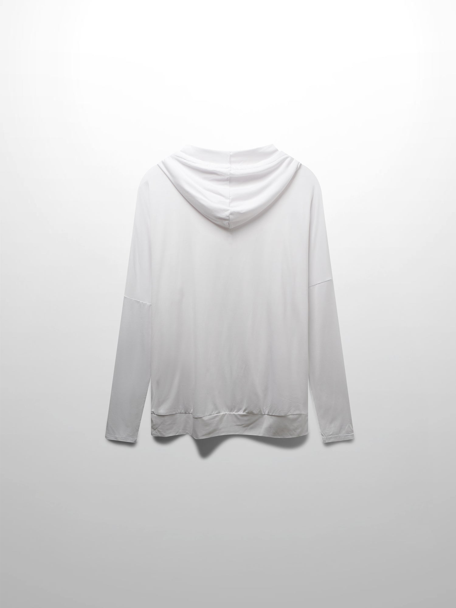 ZIP UP HOODIE-WHITE