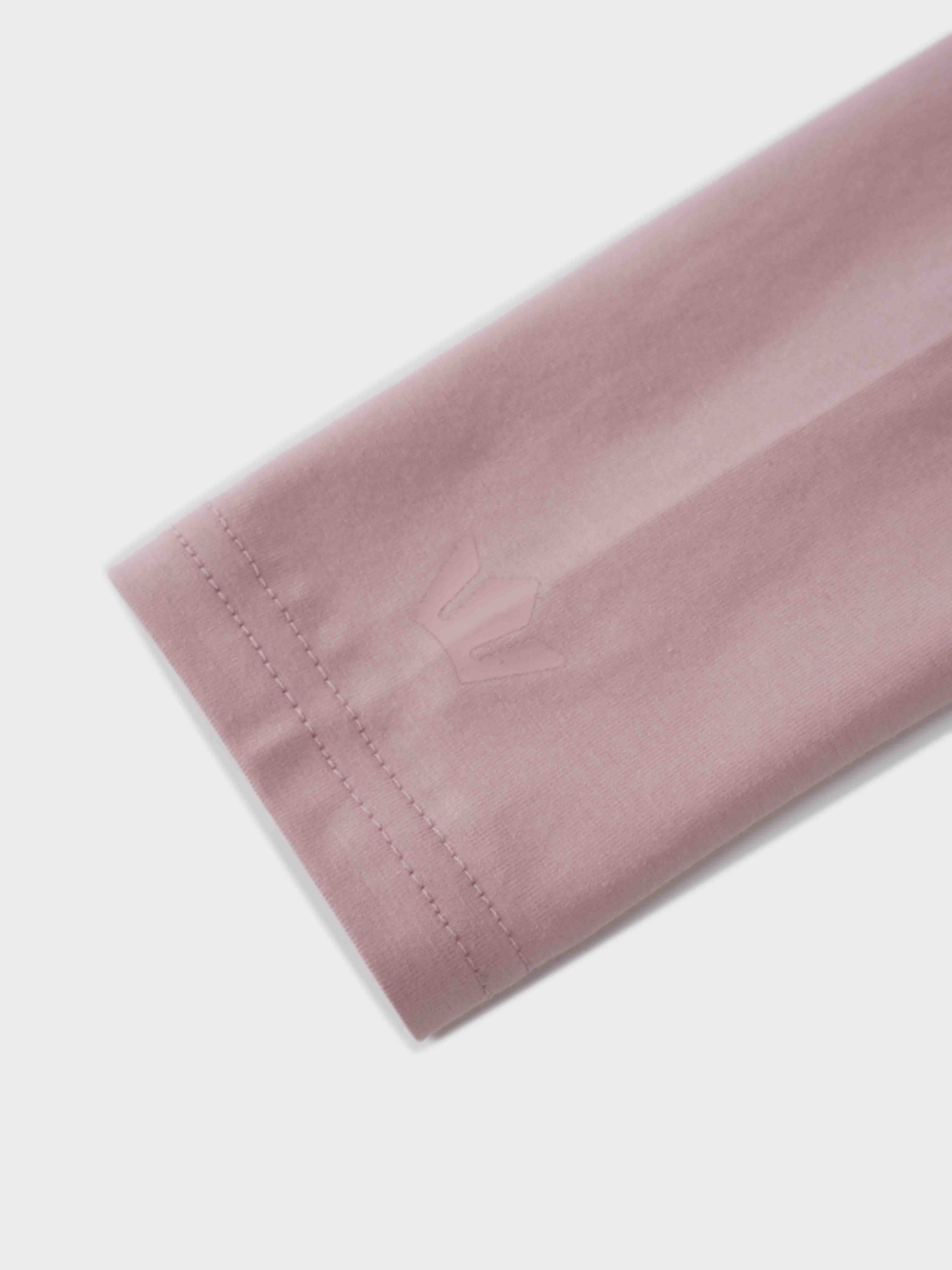 Cropped Boxy Tee-Mauve