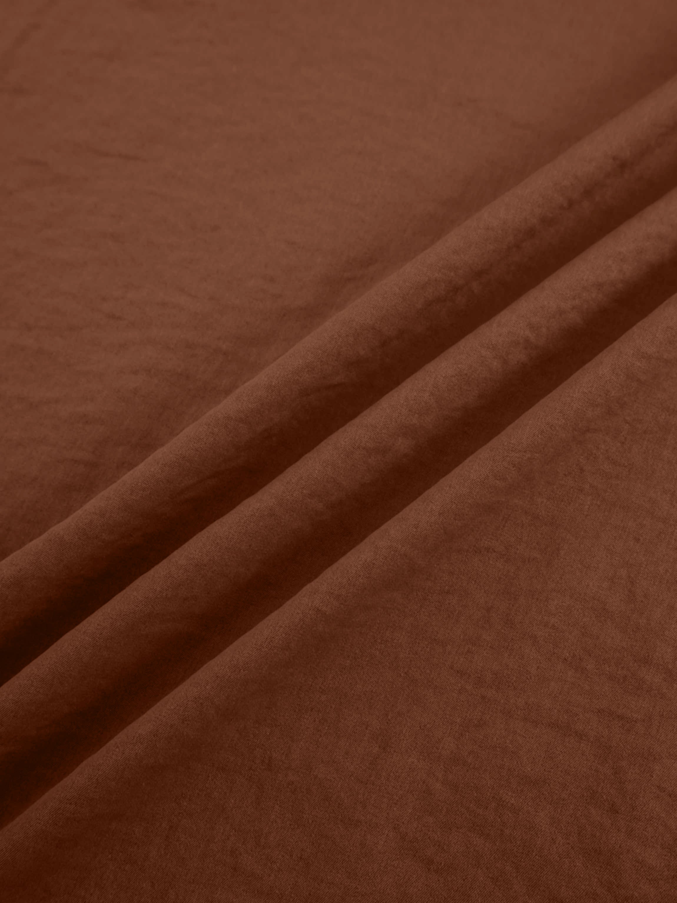 Elastic Waist Ruffle Skirt-Brown