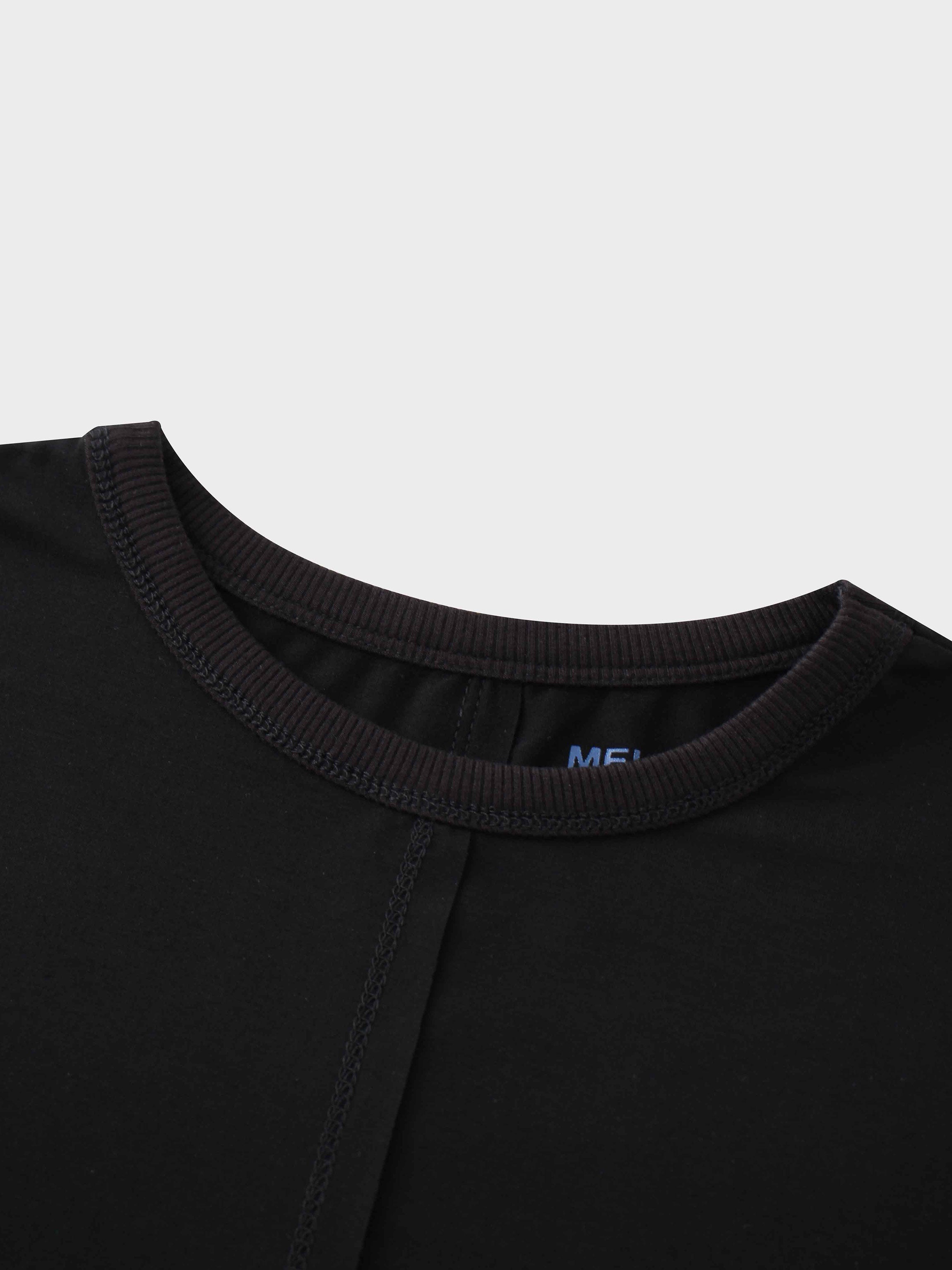 CAMISETA BAJO CANAL-NEGRO