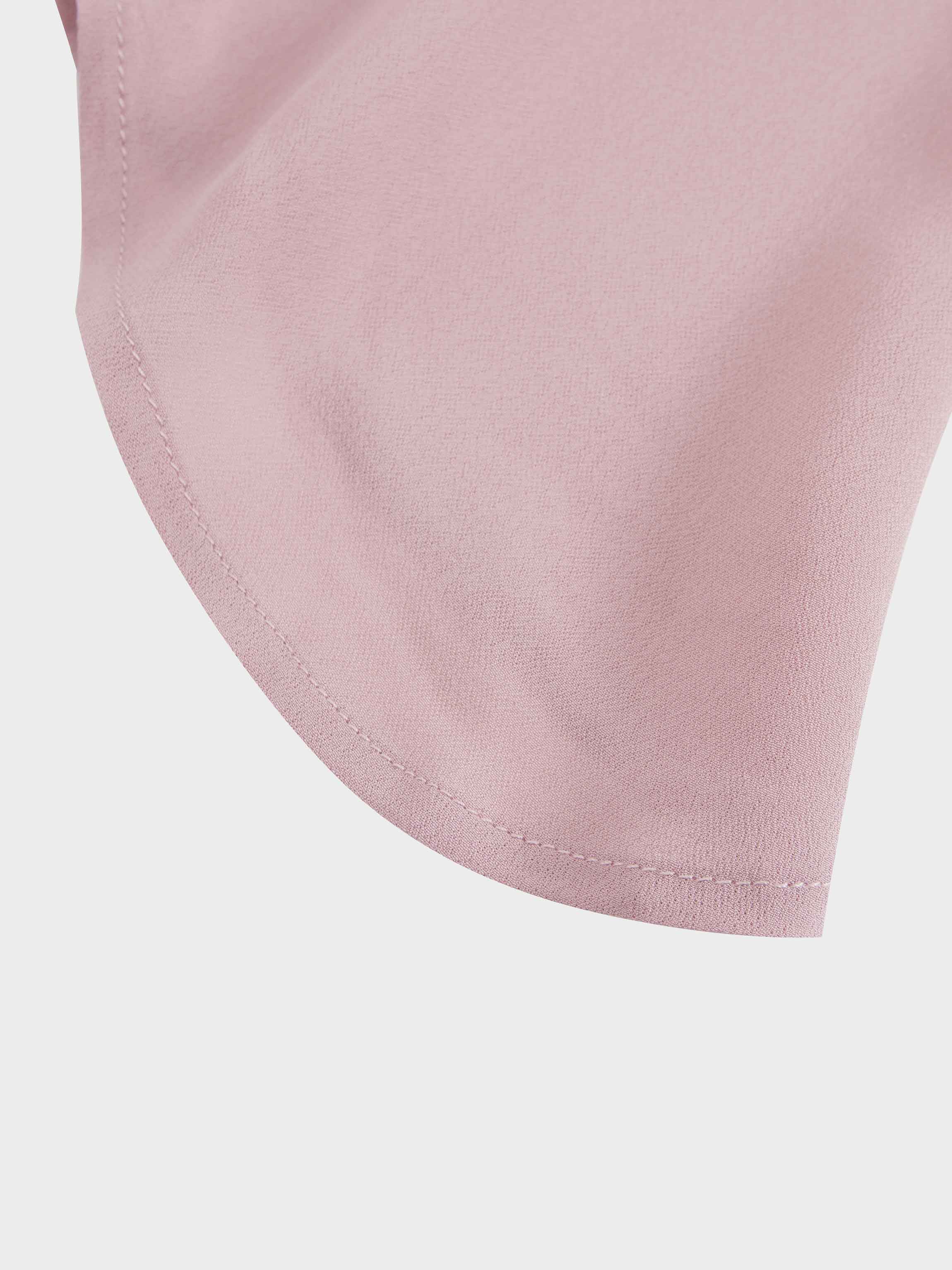 Curved Hem Maxi Skirt-Mauve