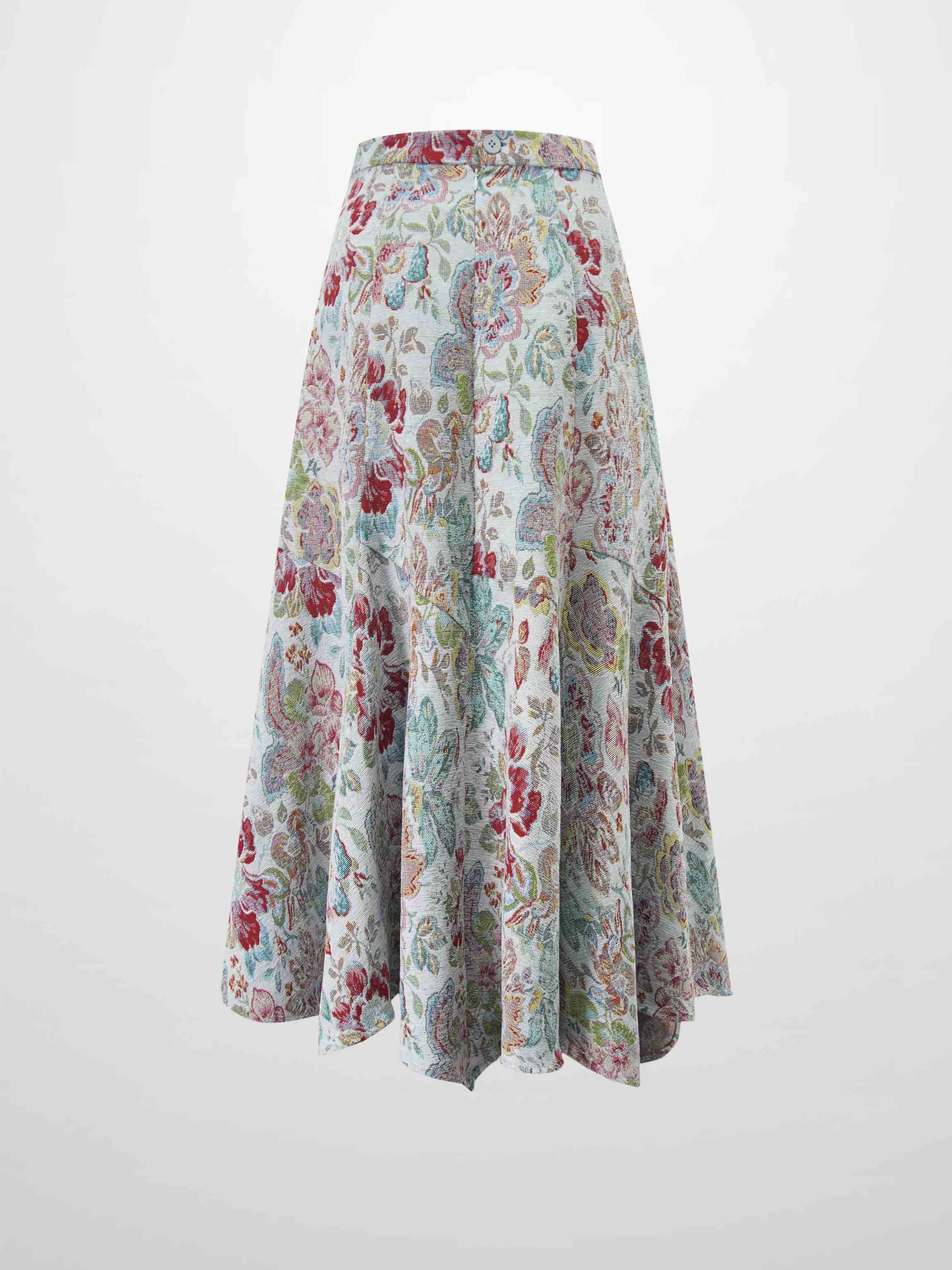 The Olivia Skirt-Tapestry Floral