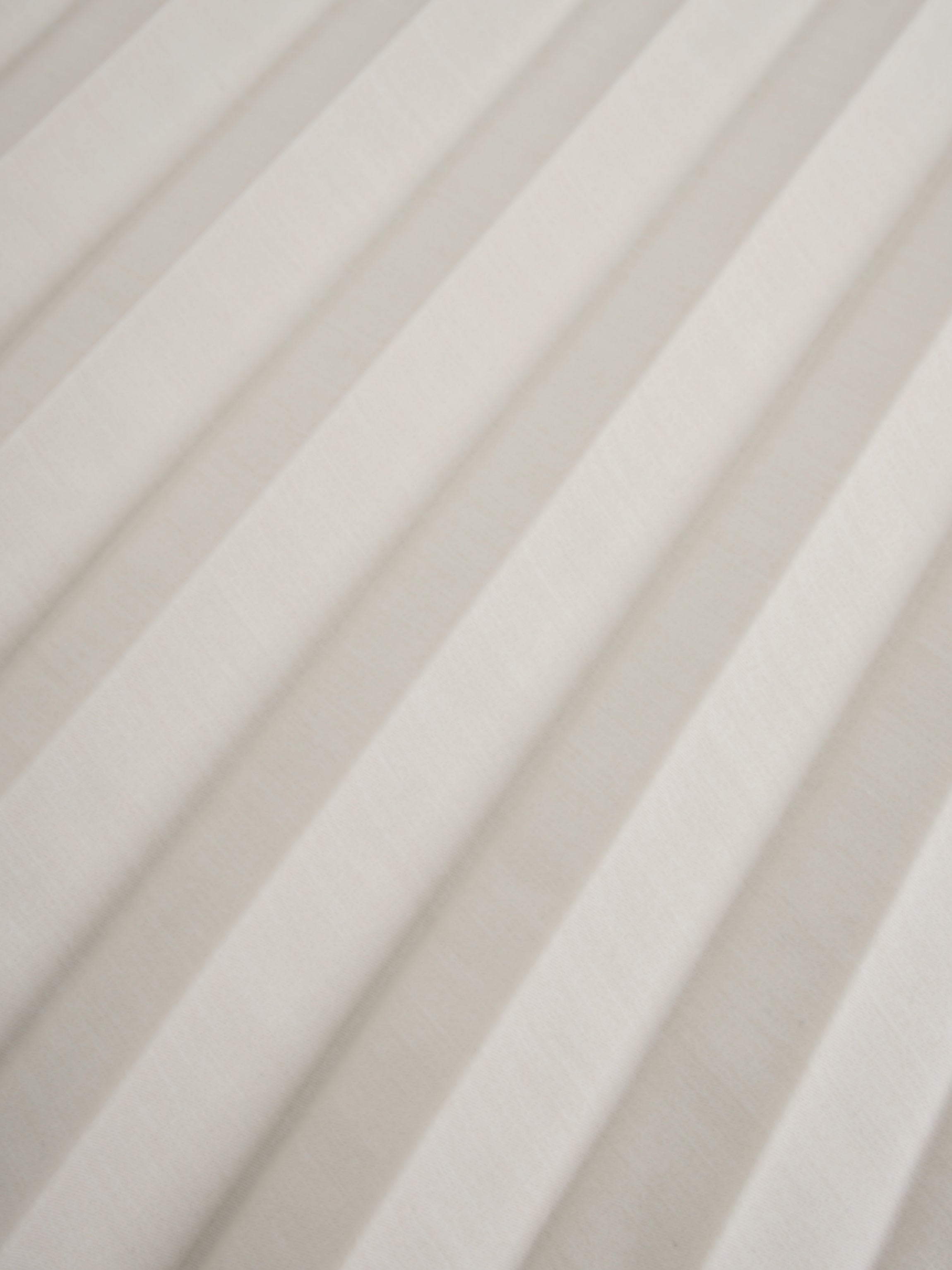 Elastic Waist Micro Pleat Skirt-Tan