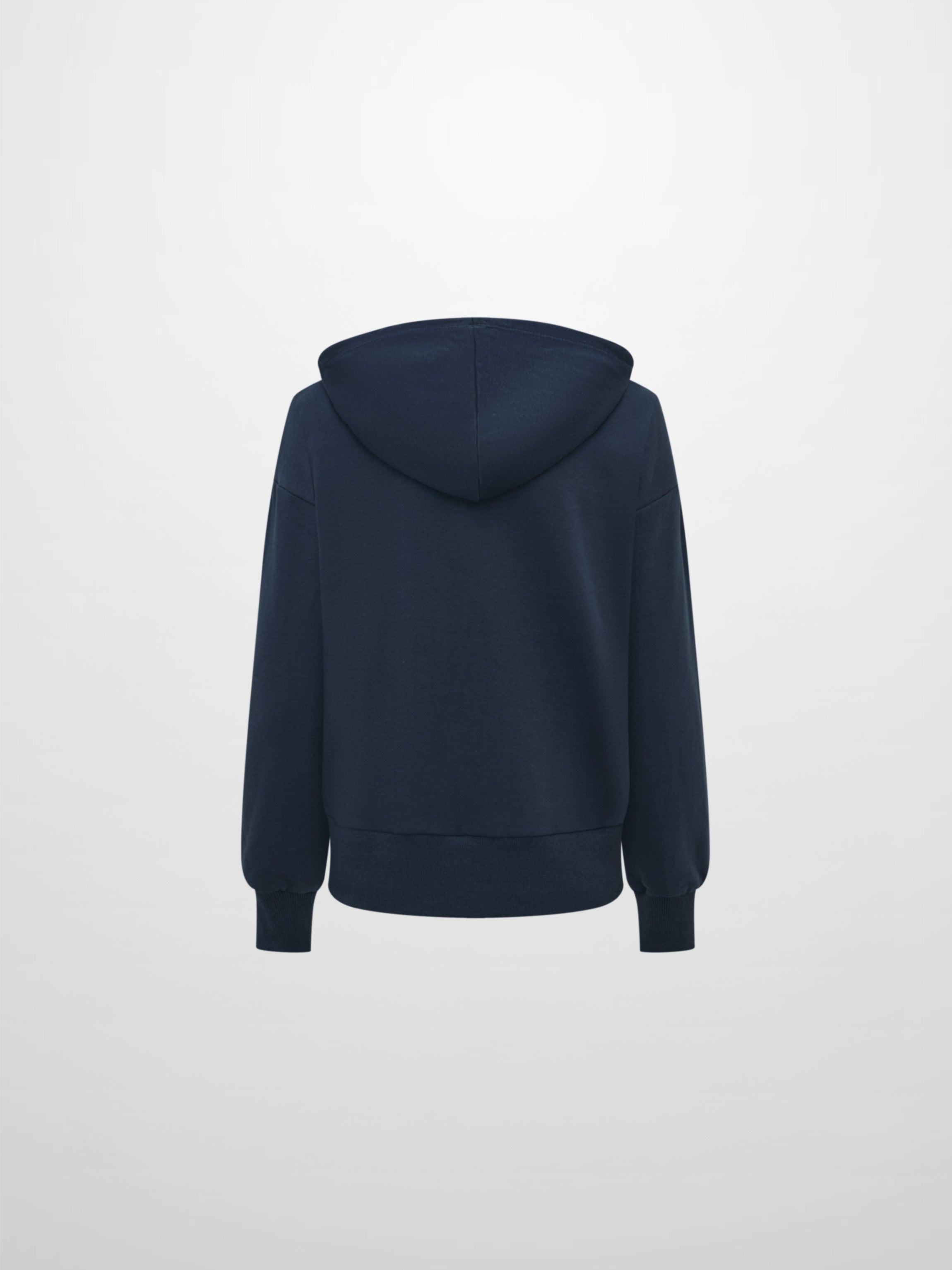 Lightweight Zip Up Hoodie - Navy
