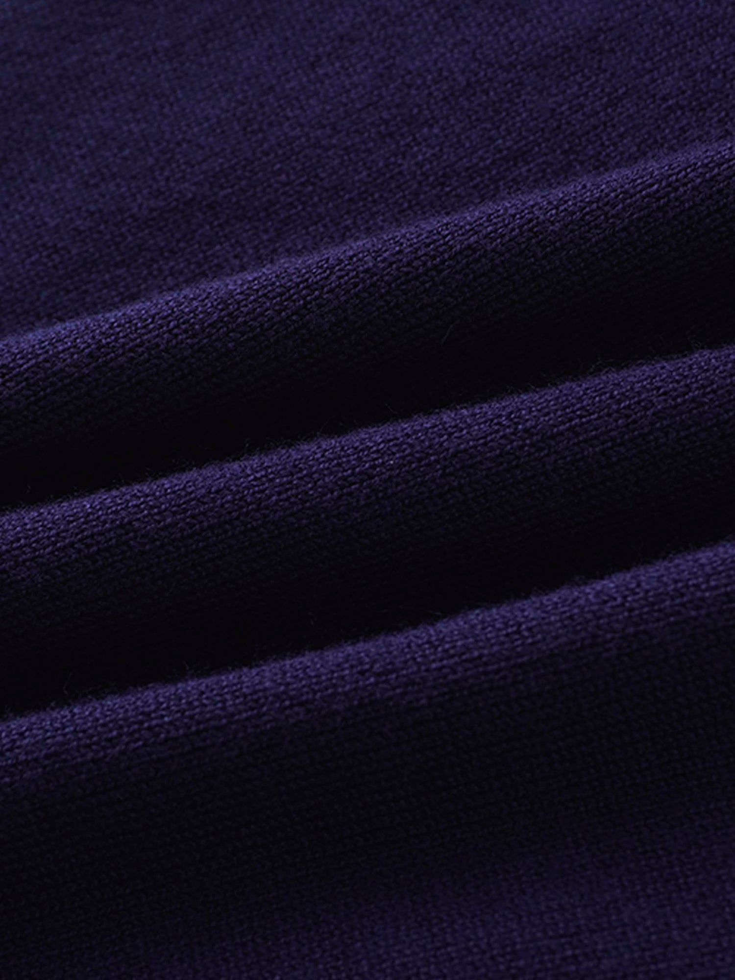 Trim Detail Crew Crop Cardigan-Navy