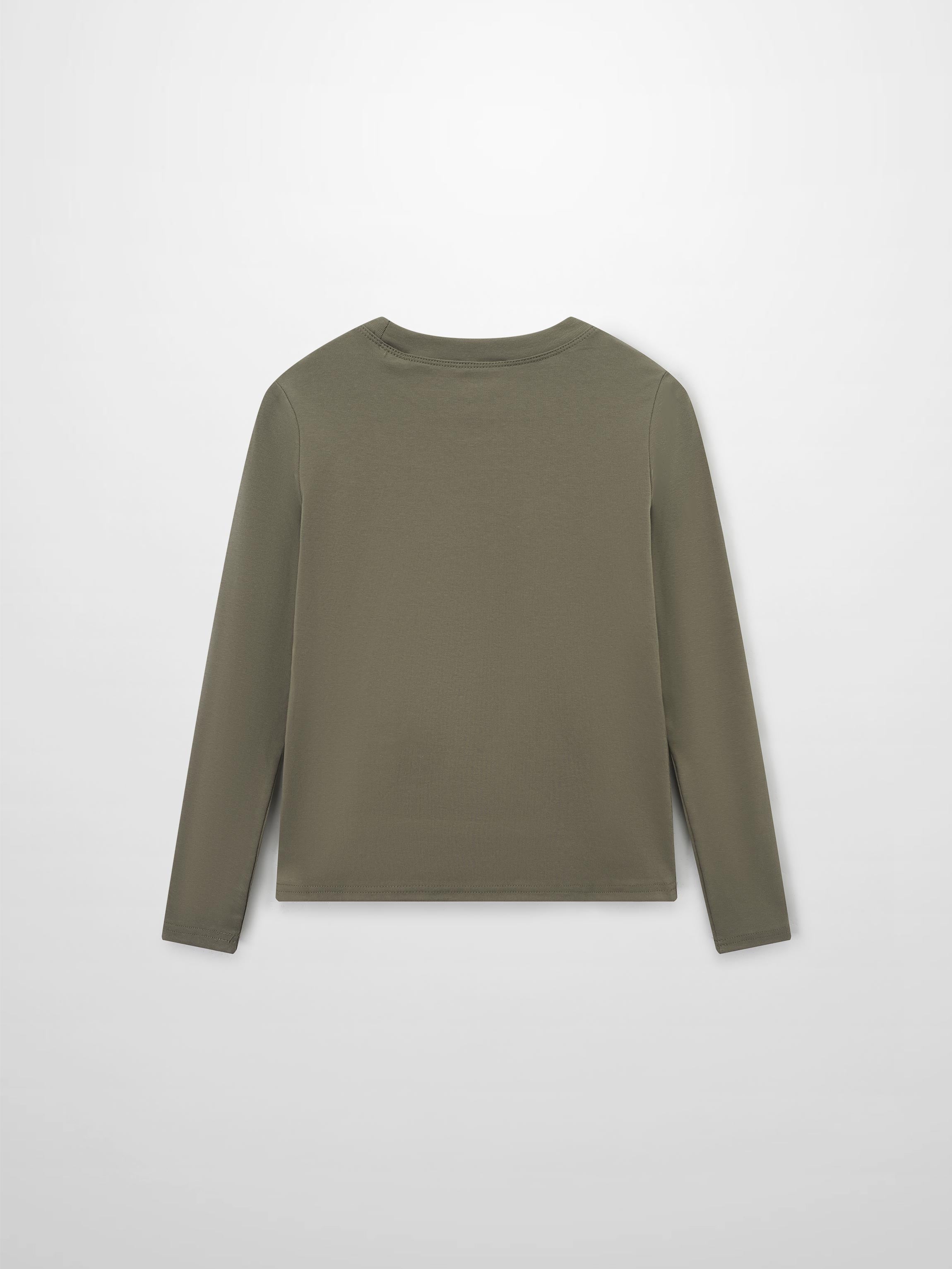 CLASSIC TEE LONG SLEEVE-KHAKI