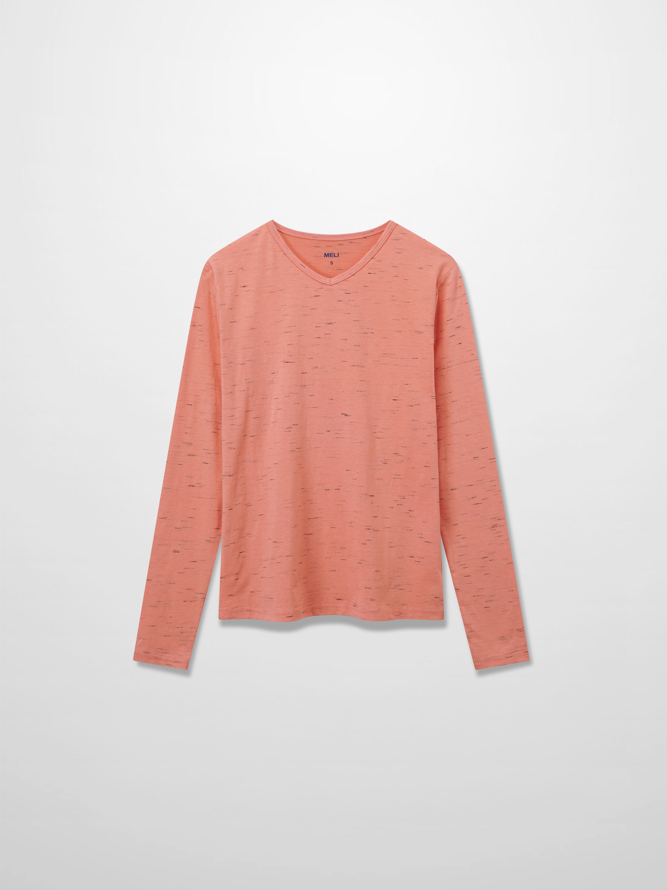 Spaced Dyed Tee-Coral