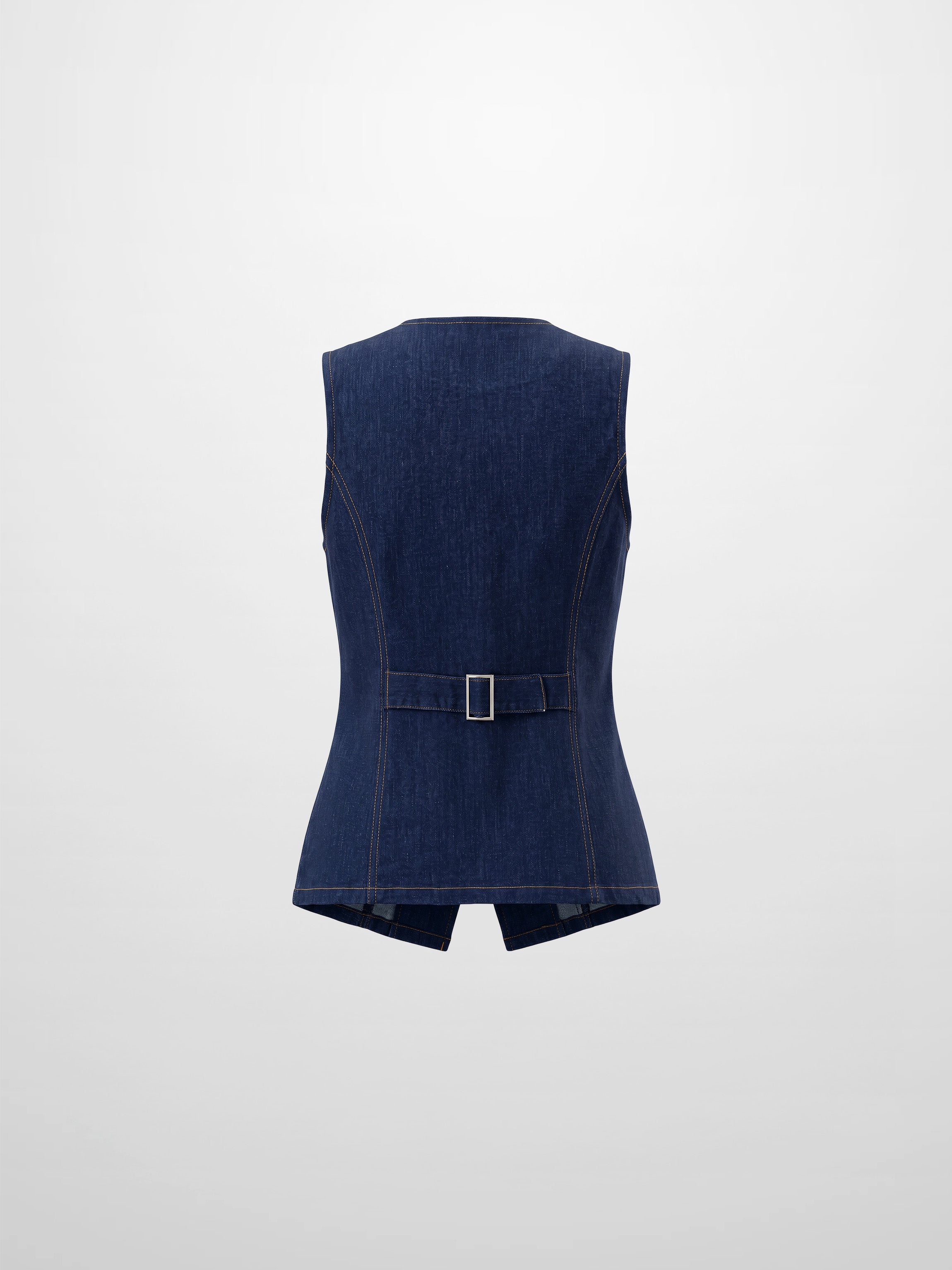 Denim Vest - Dark Blue