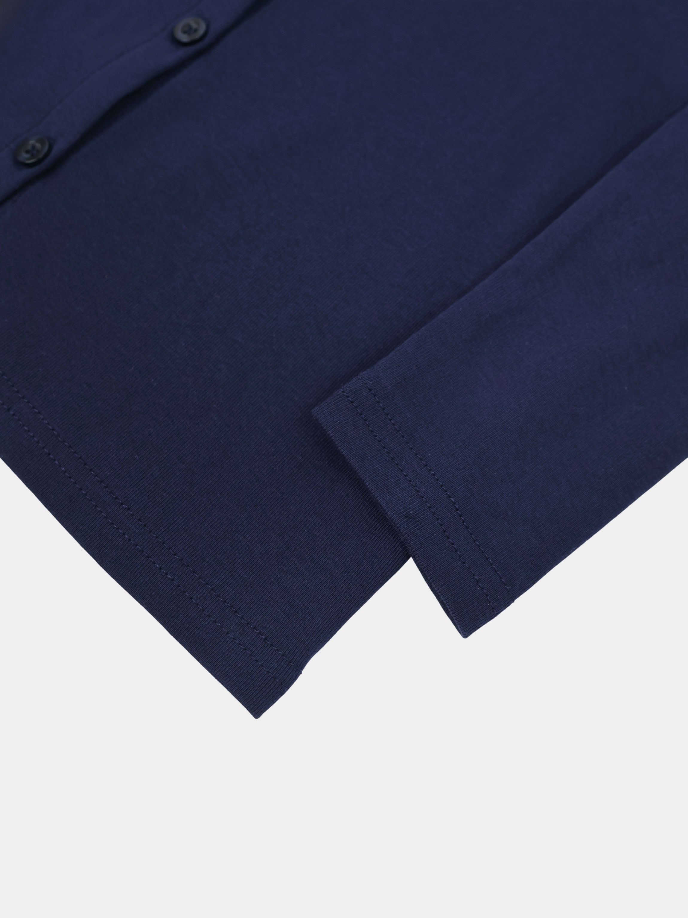 Crop T-Shirt Cardigan-Navy