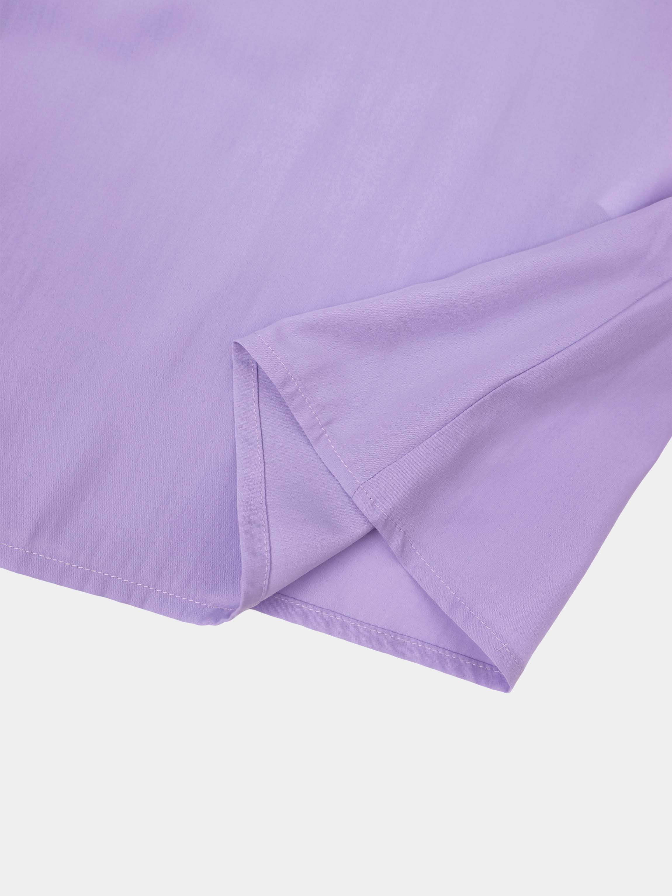 DRAWSTRING RUFFLE SKIRT-LAVENDER