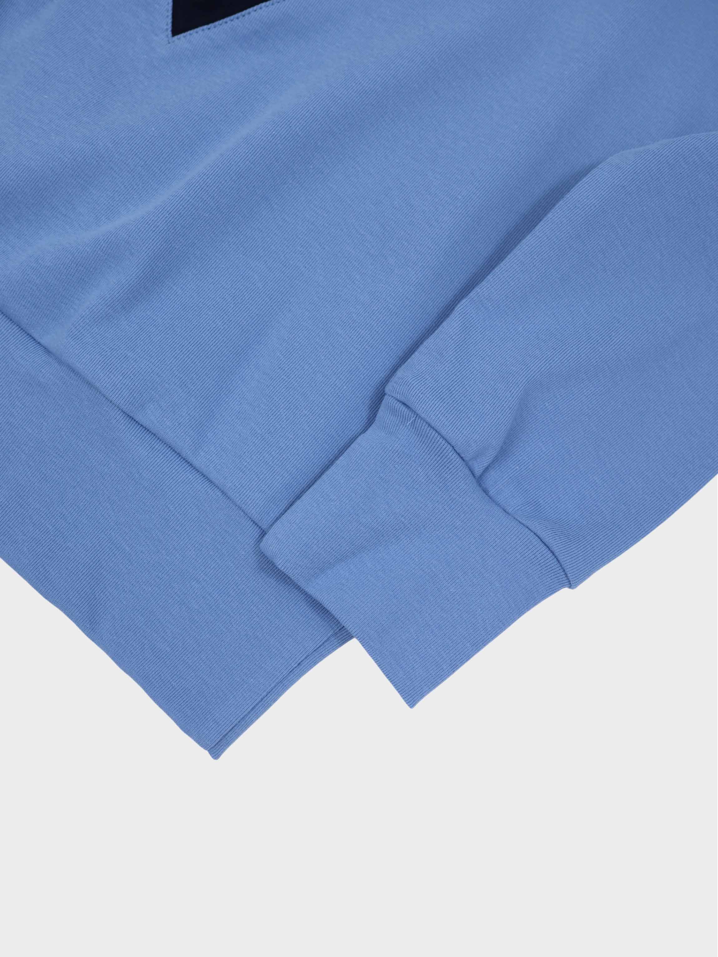 Varsity Bomber-Ocean Blue/Navy