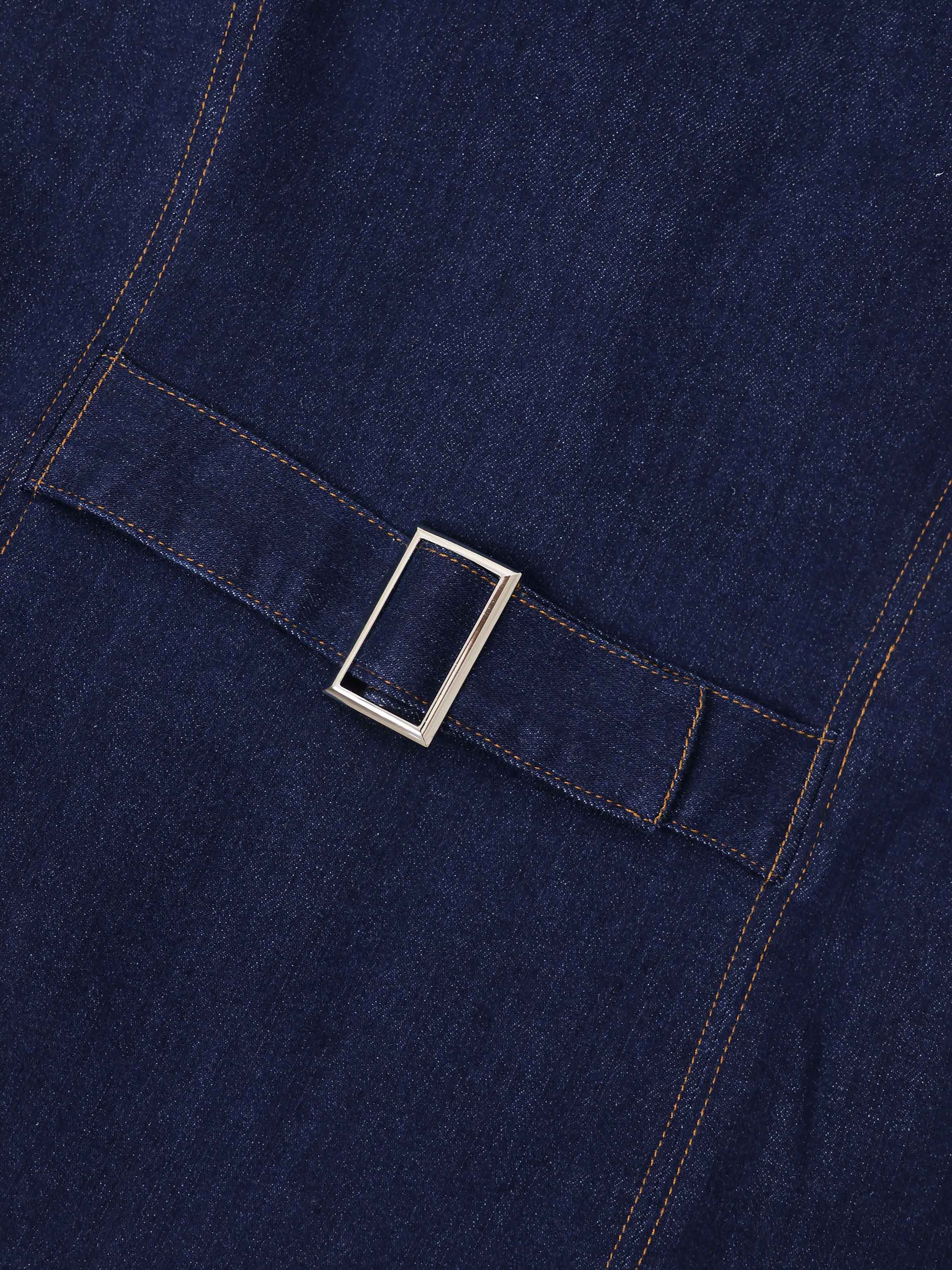 Denim Vest - Dark Blue