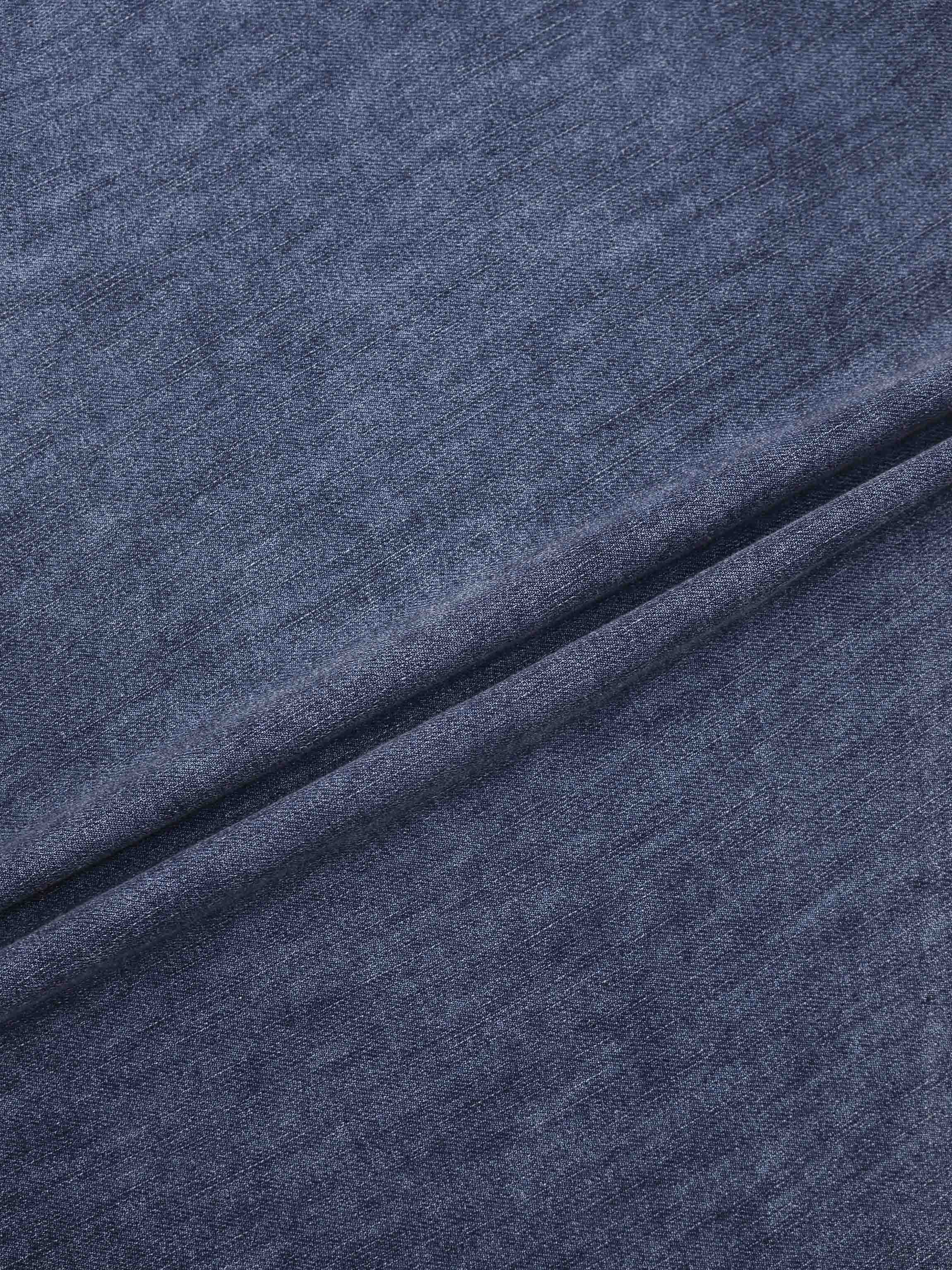 Classic Denim Skirt 37"-Medium Blue