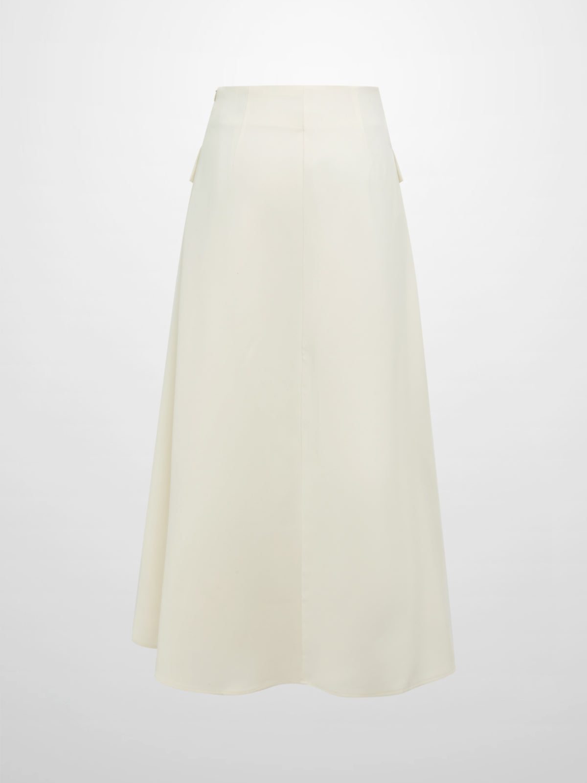 Aline Embelished Pocket Skirt - Cream