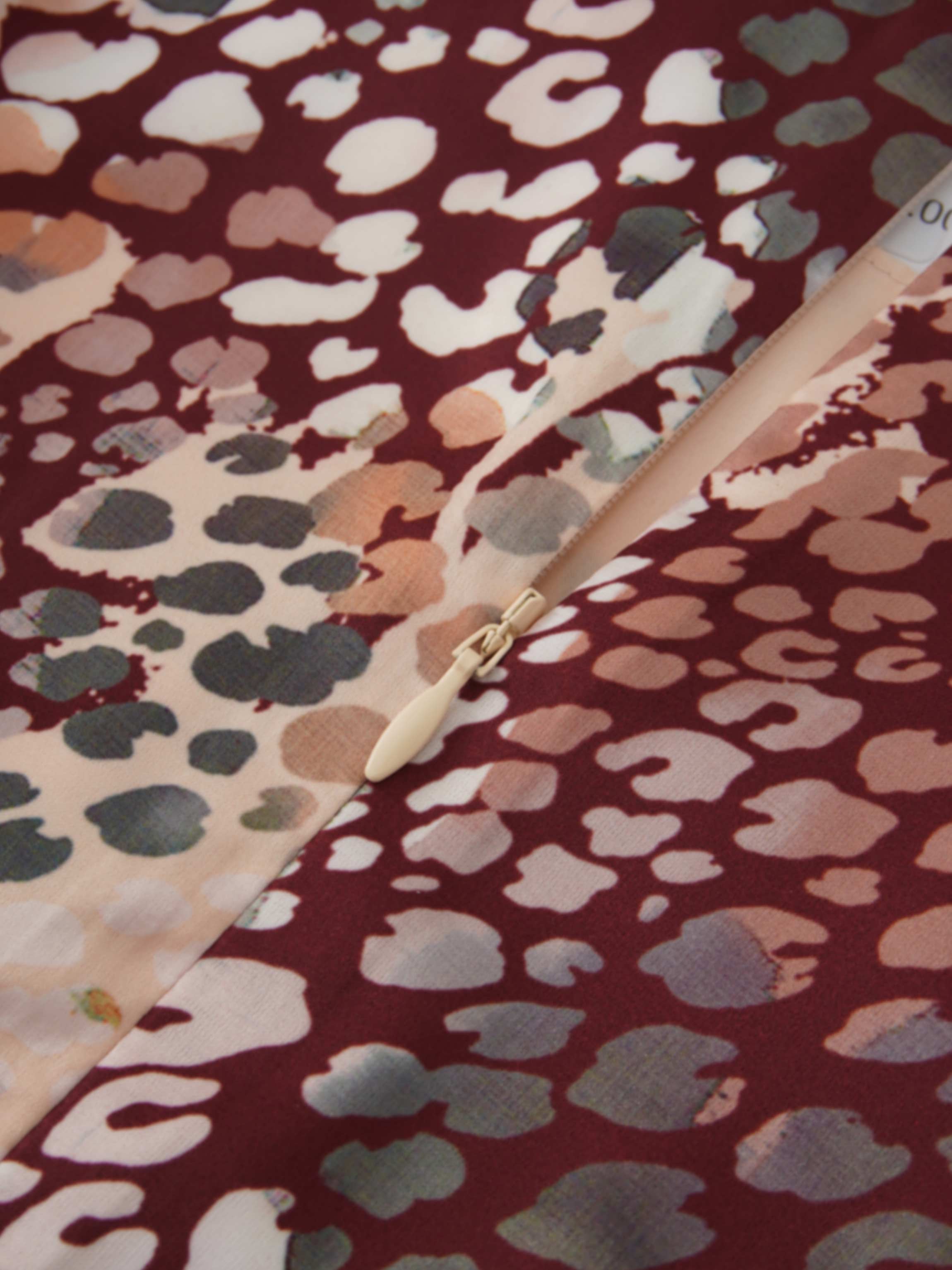 High Low Belted Dress-Animal Print