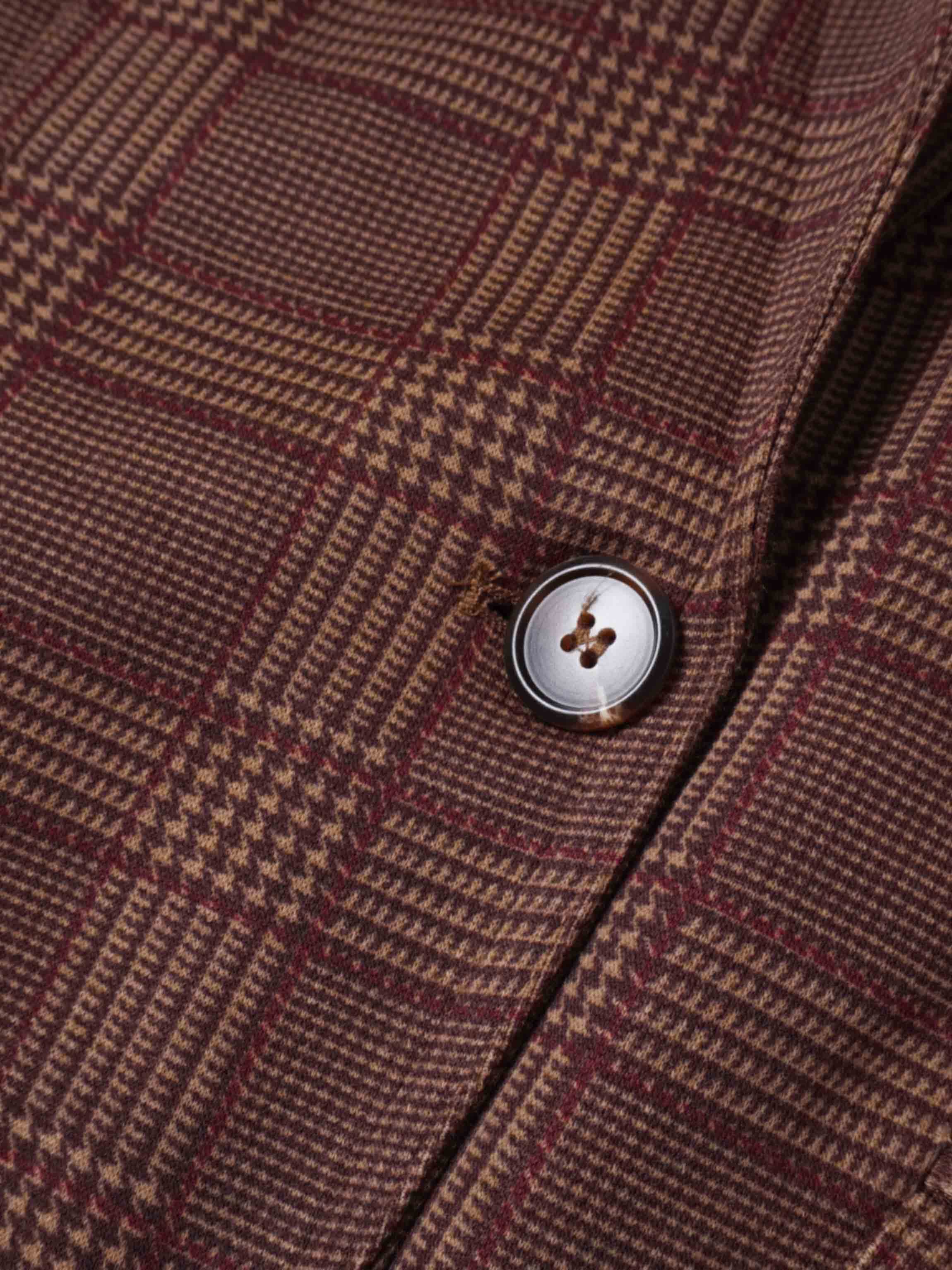 Blazer-Brown Plaid