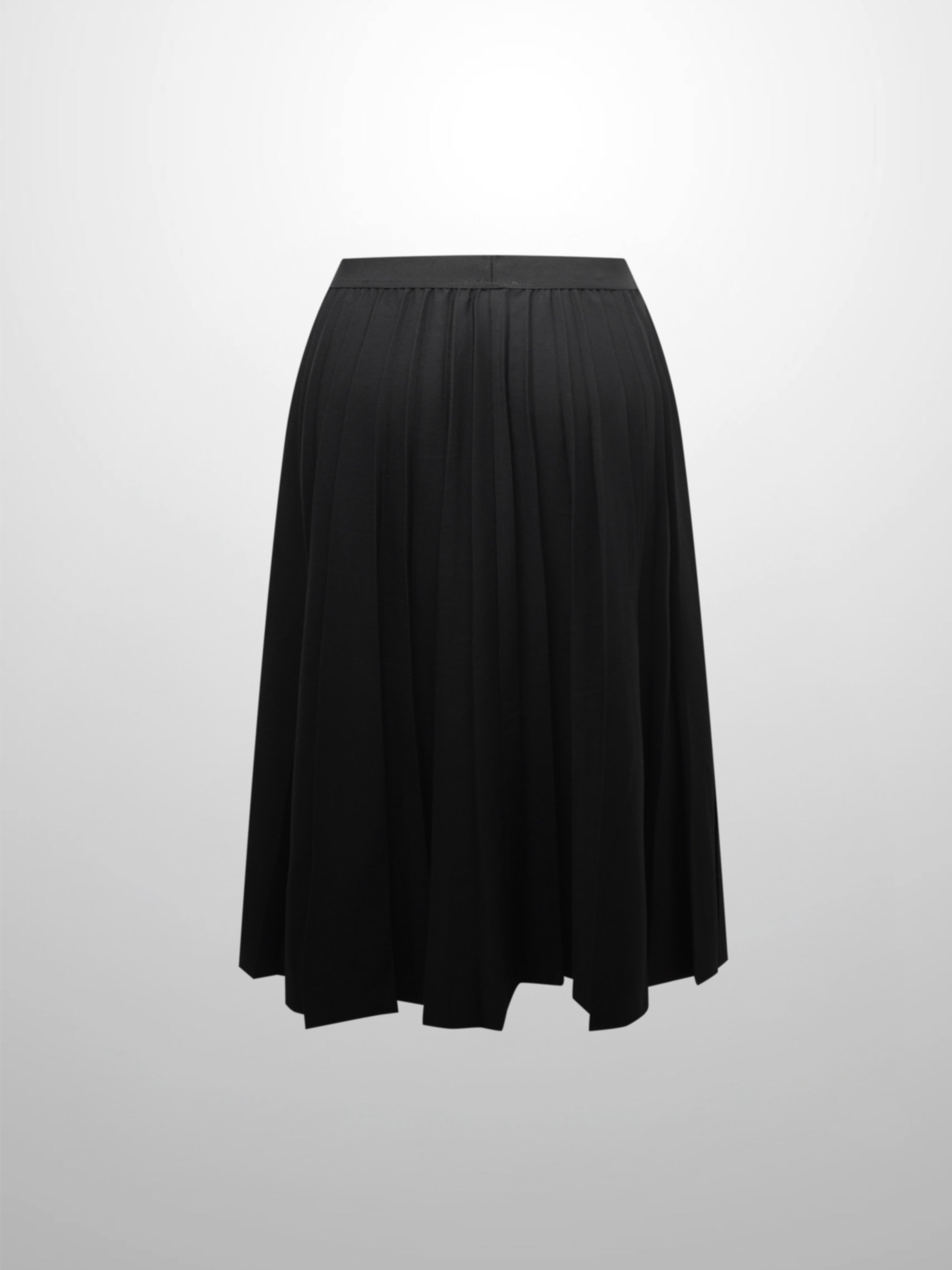 FALDA PLISADA 24"-NEGRO