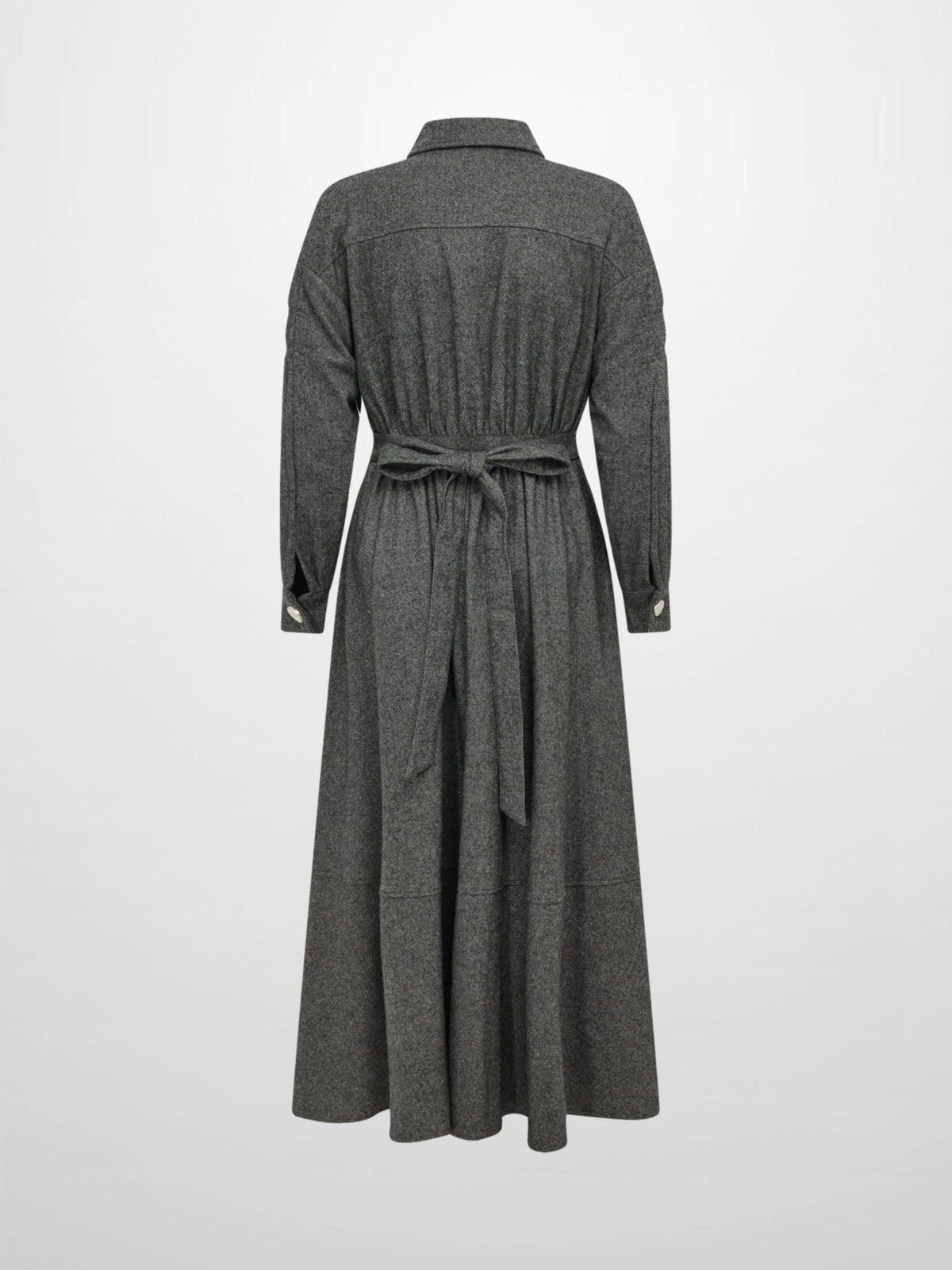 Herringbone Sparkle Dress- Grey