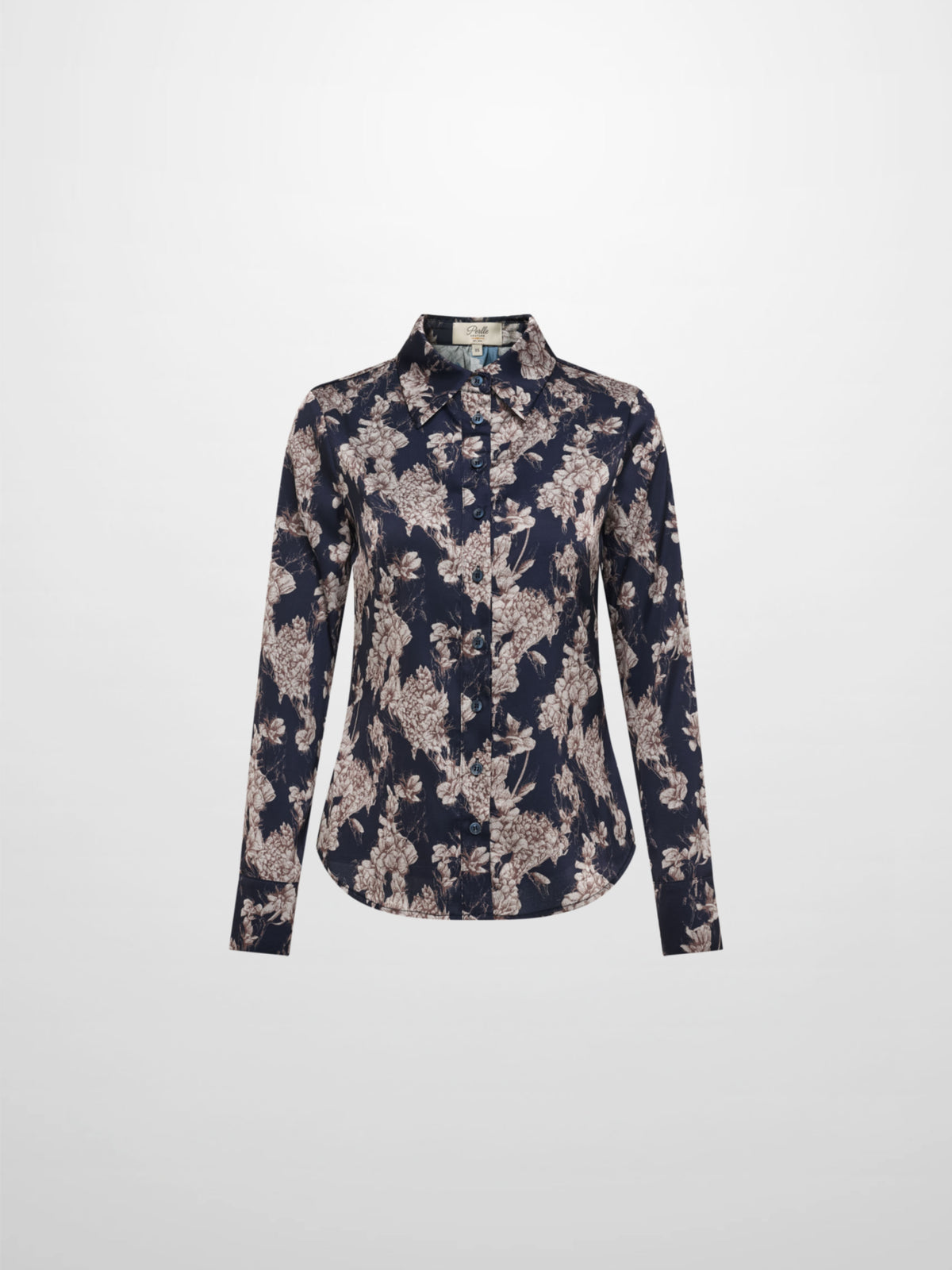 Printed Blouse - Navy Floral