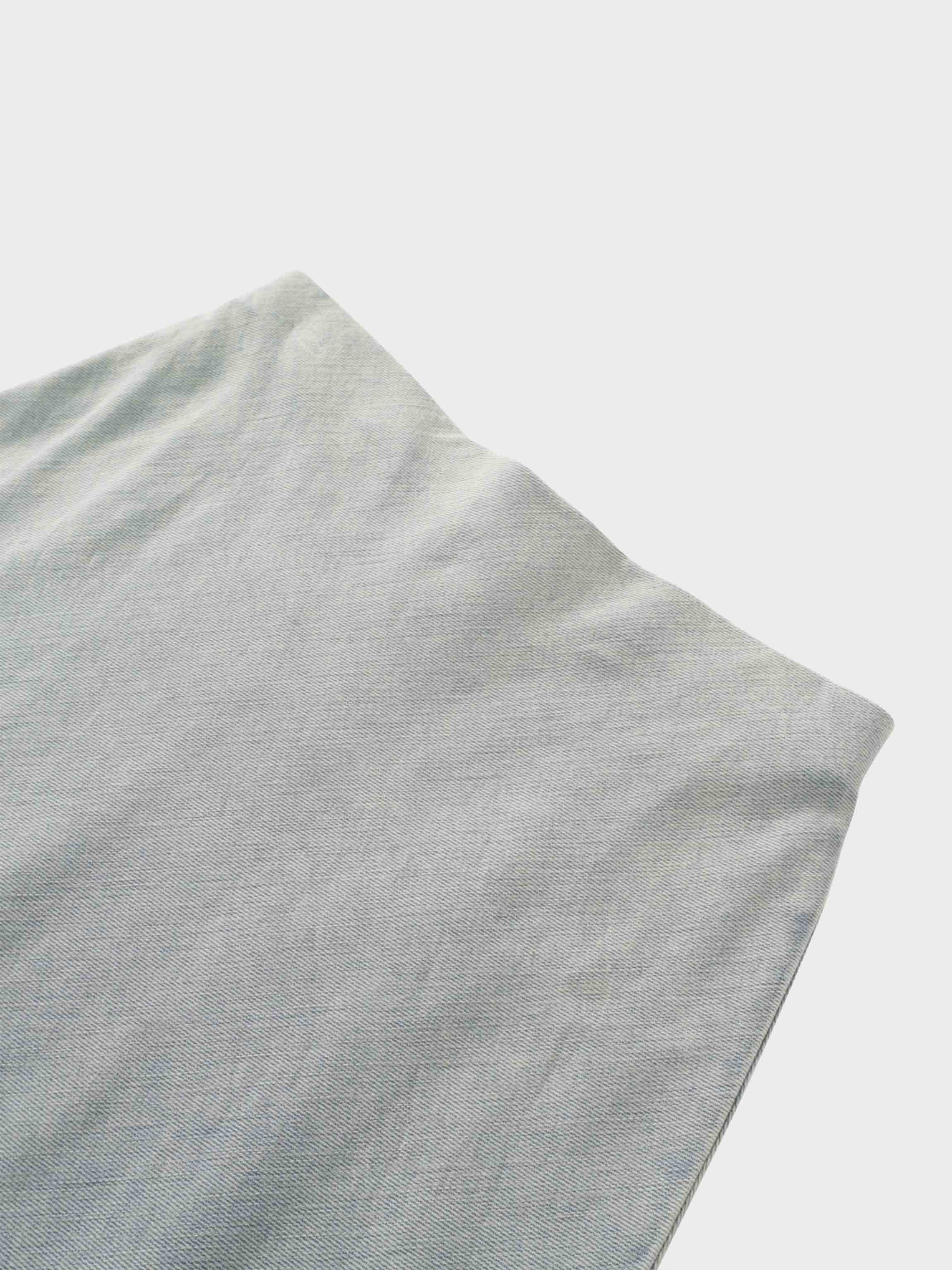 Classic Denim Skirt 37"-Light Blue