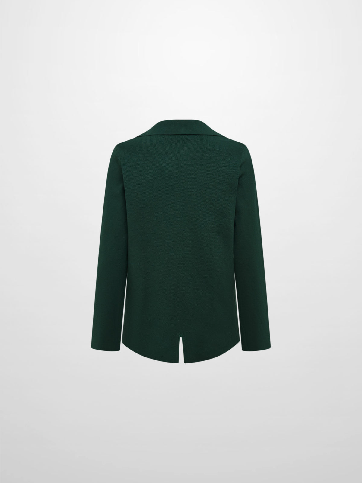 Knit Boxy Blazer - Green