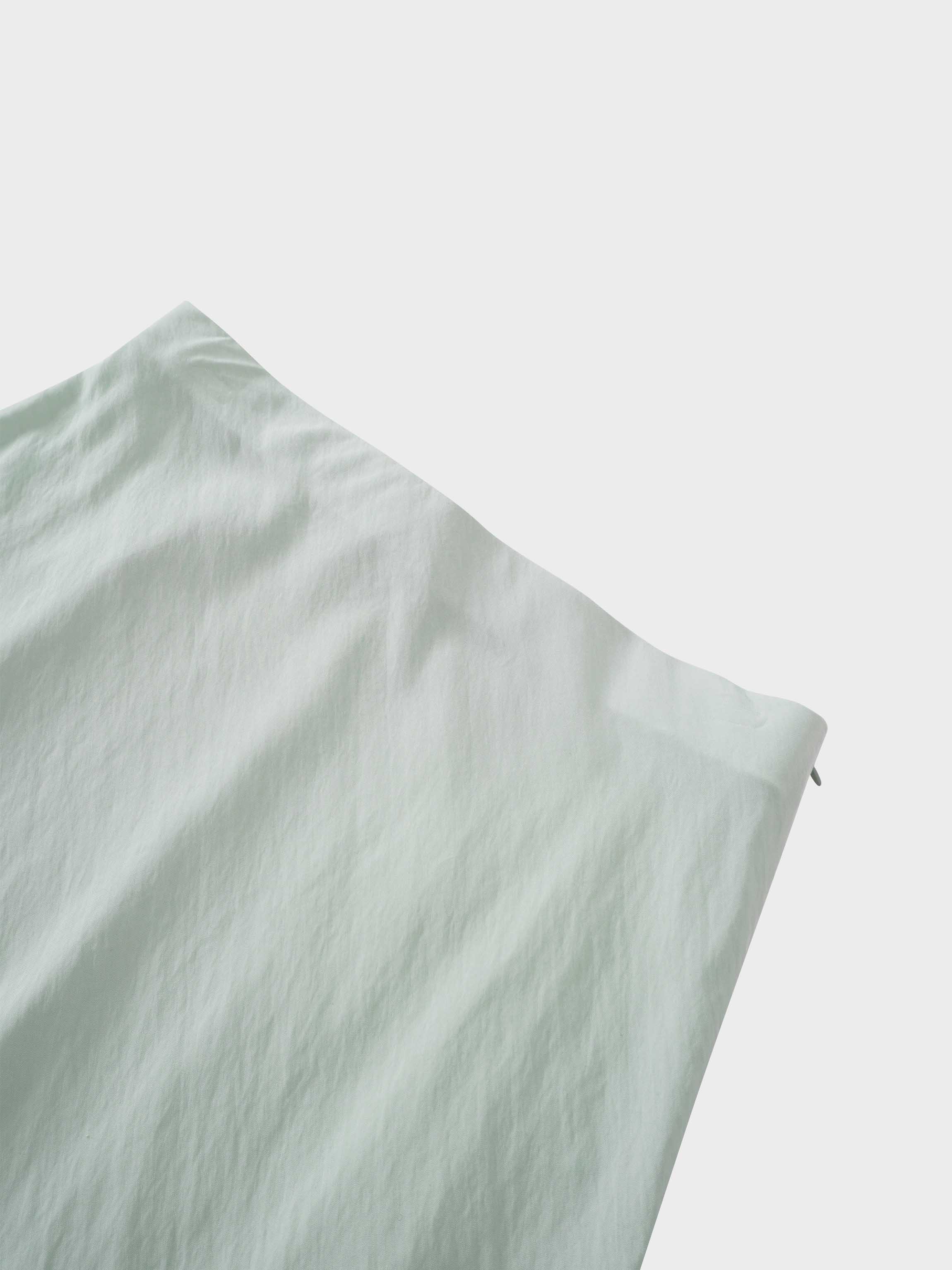 Crinkle Skirt 37"-Mint Green