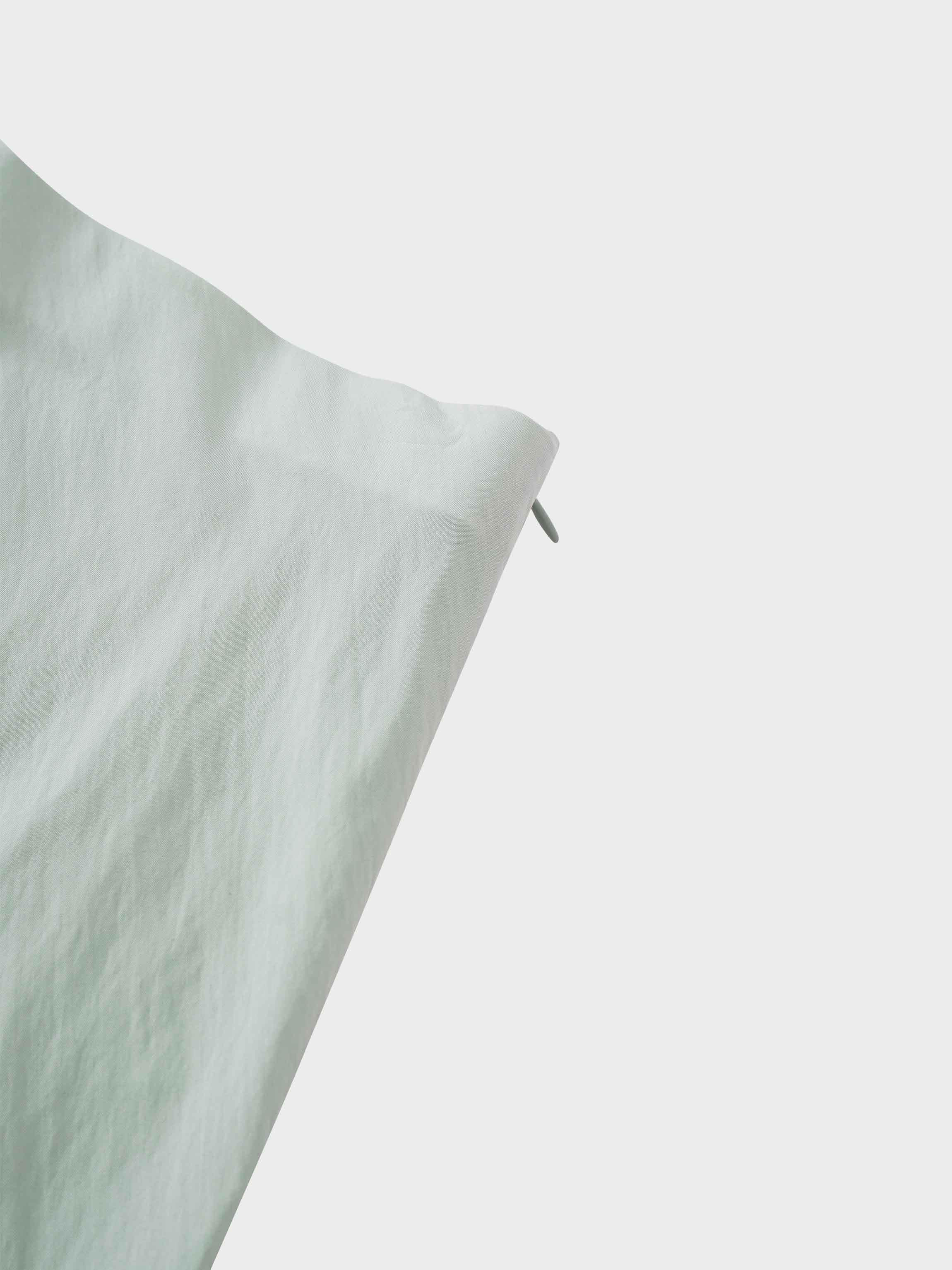 Crinkle Skirt 37"-Mint Green