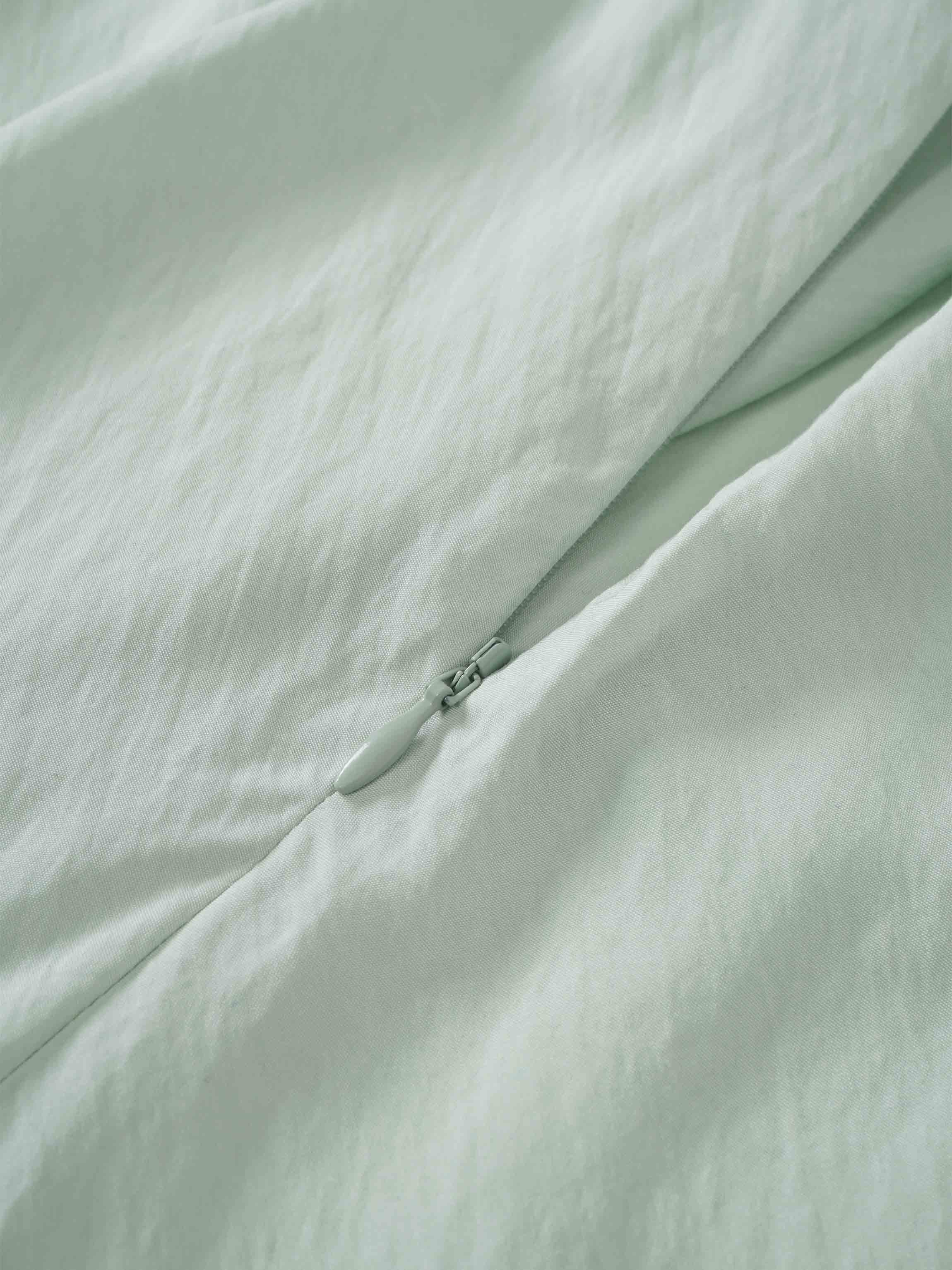 Crinkle Skirt 37"-Mint Green