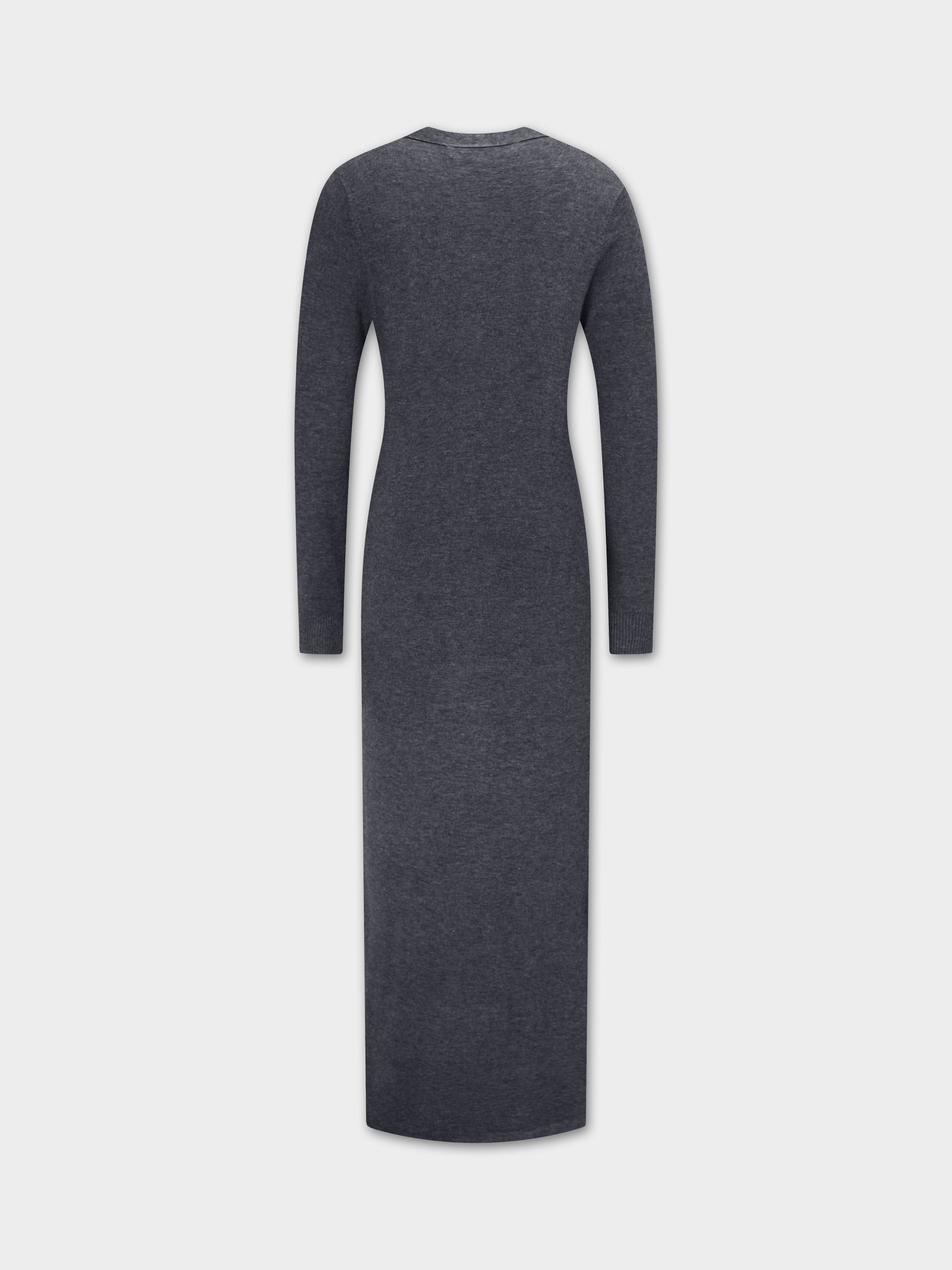 Duster Cardigan 50"-Charcoal Grey