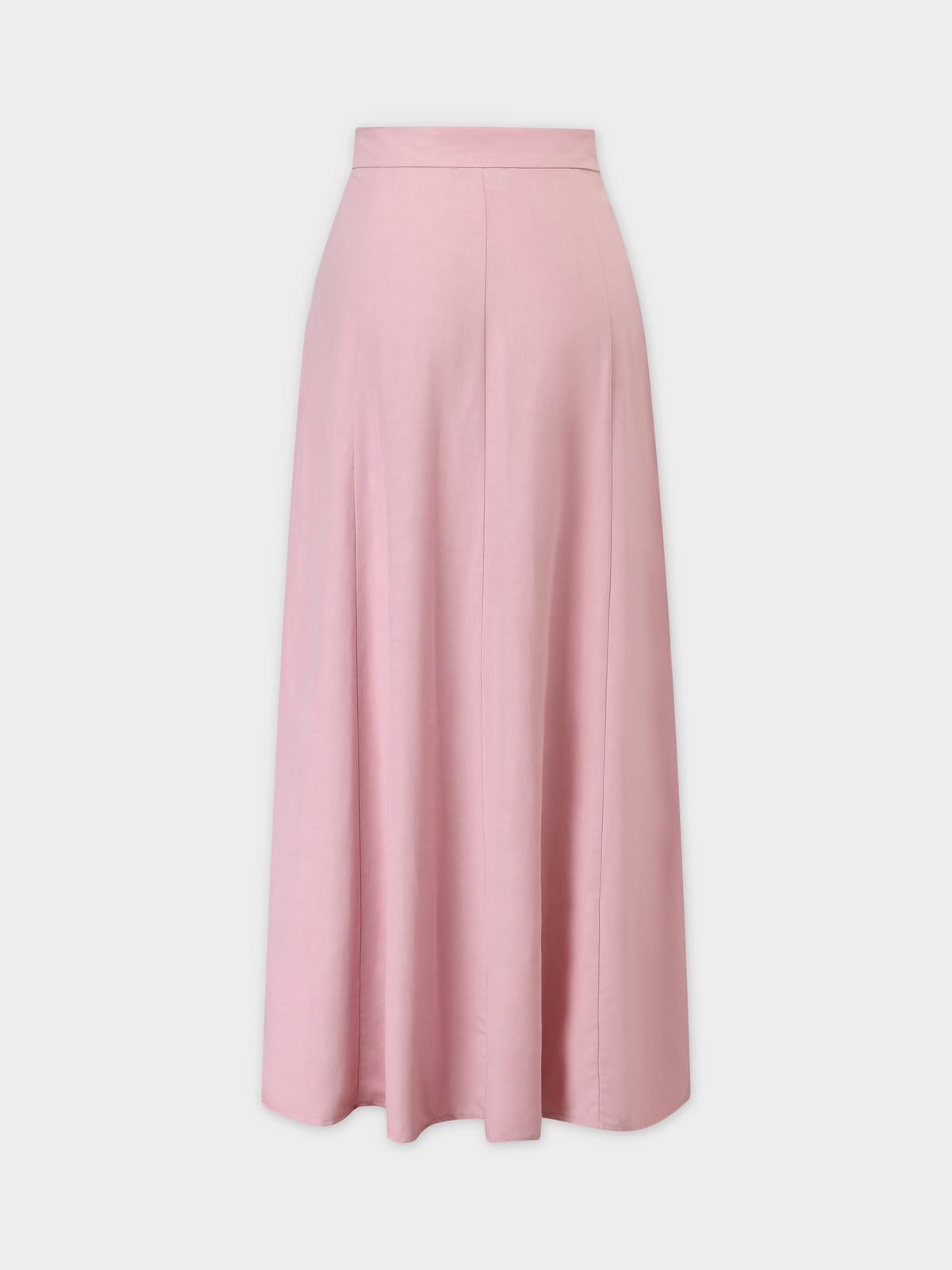 A-Line Seamed Skirt-Dusty Rose