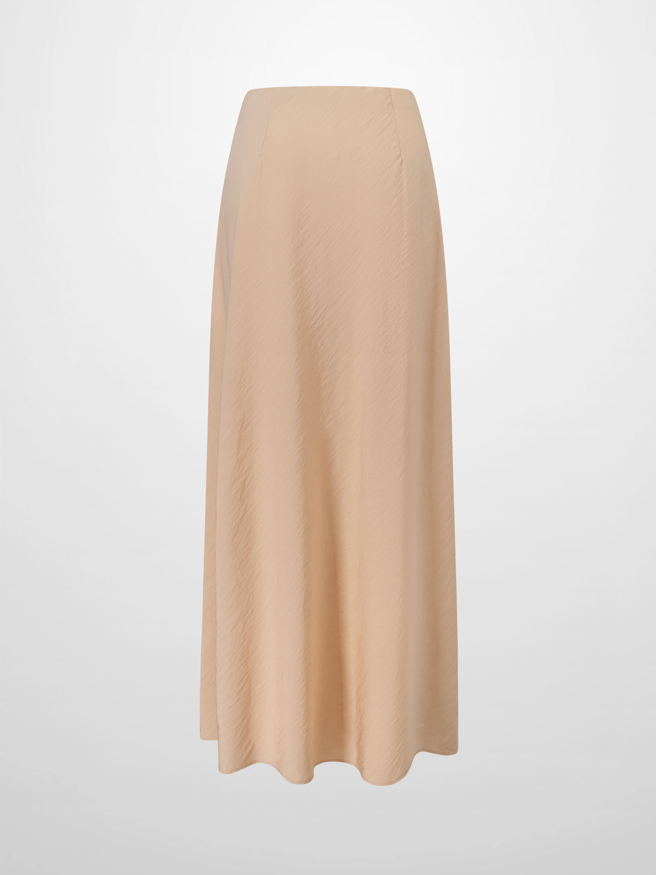Crinkle Skirt 37"-Peach