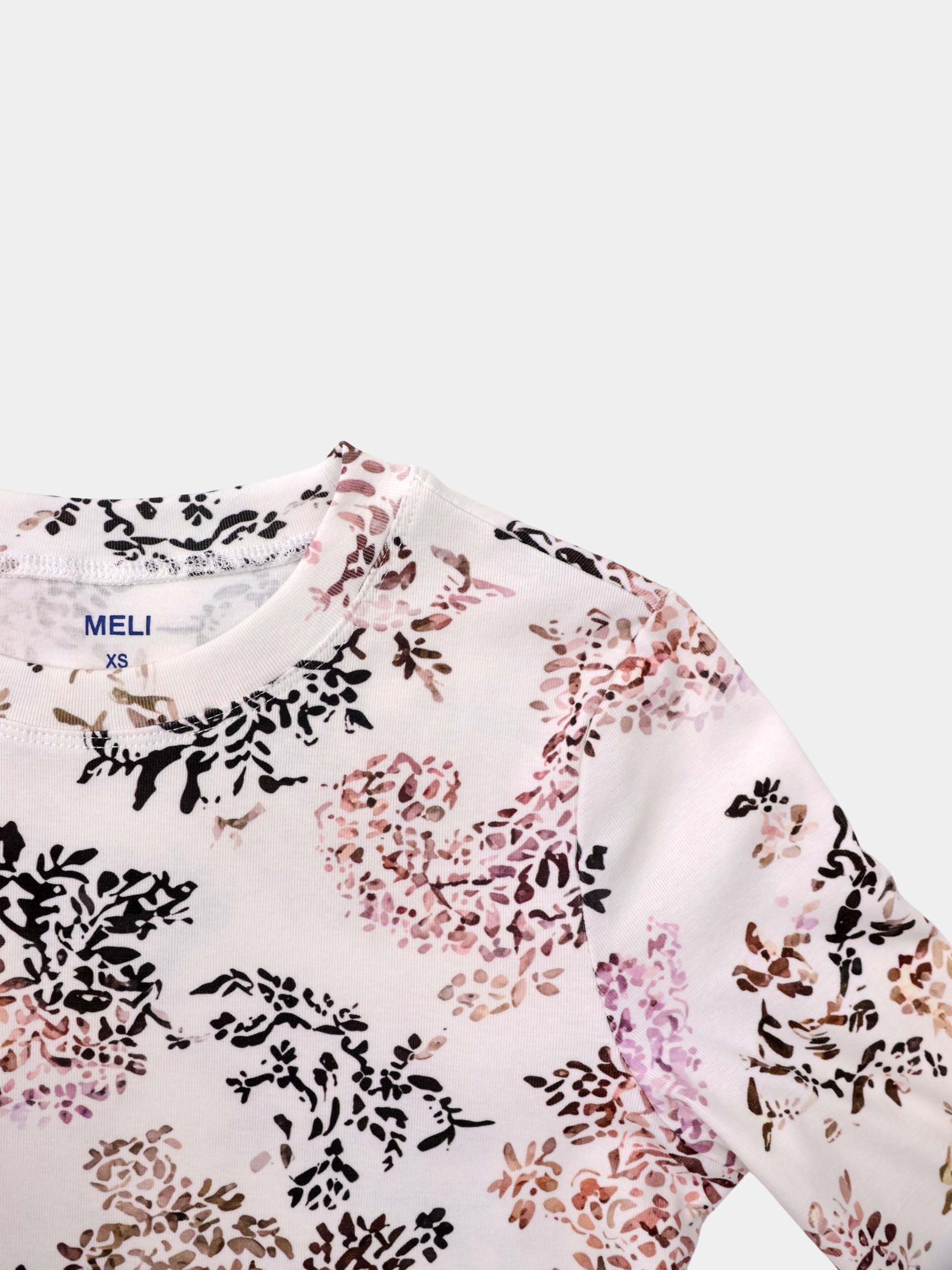 Basic Printed T-shirt-Floral Bunch